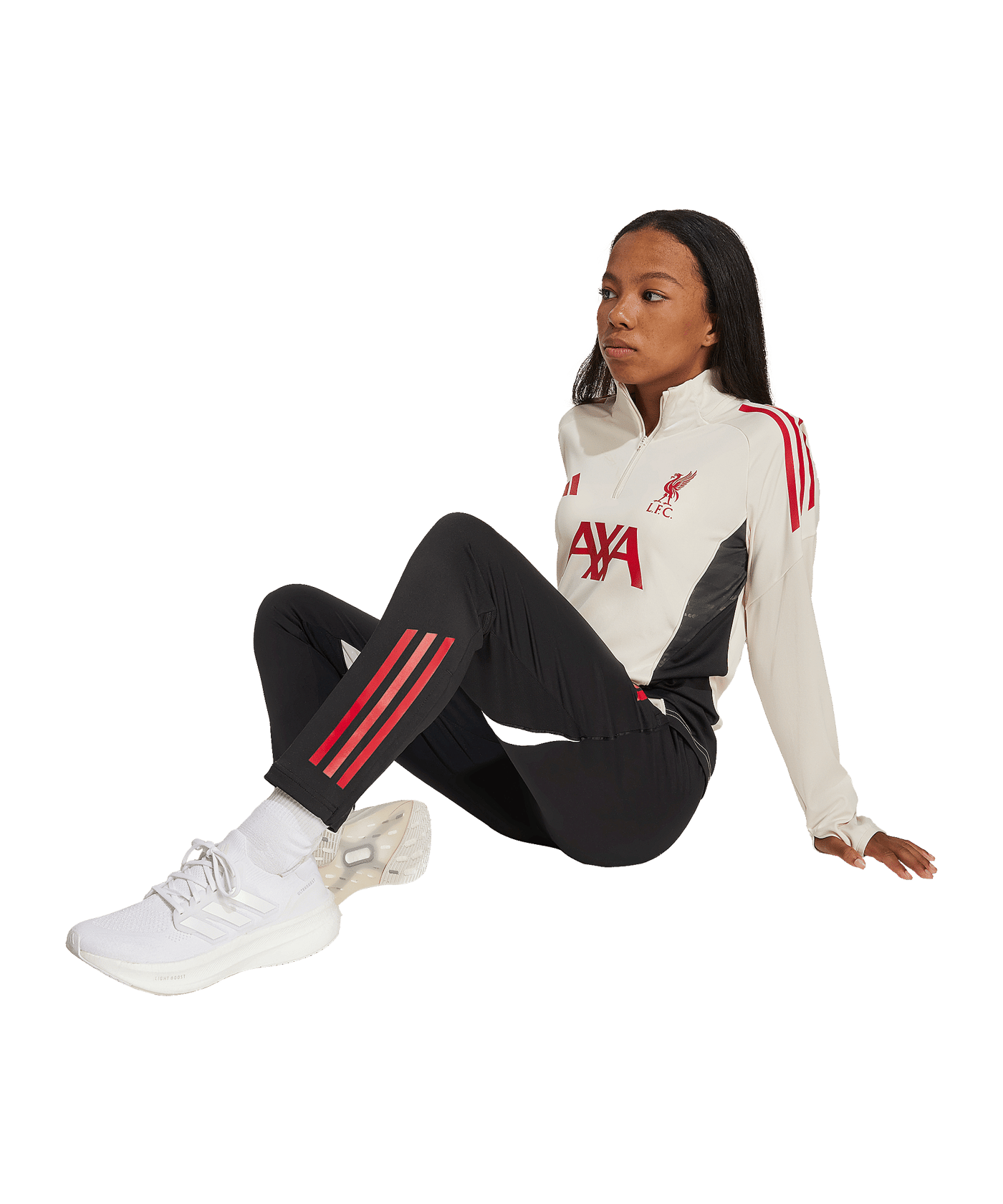 adidas FC Liverpool Competition Training Sweatshirt 2025/2026 Kids Weiß - weiss