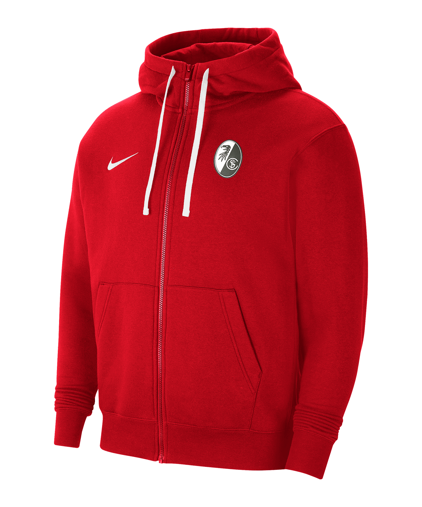 Nike SC Freiburg Sweatjacke Rot F657 - rot