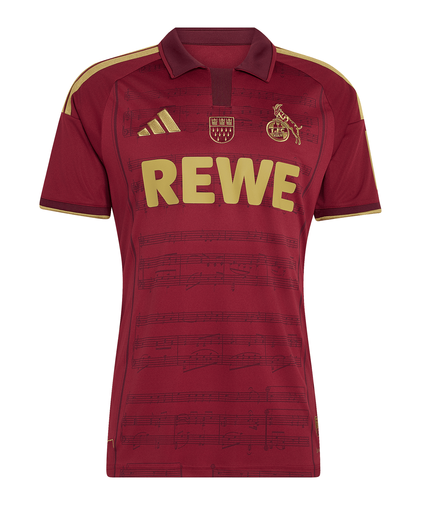adidas 1. FC Köln Ostermann Trikot Rot - rot