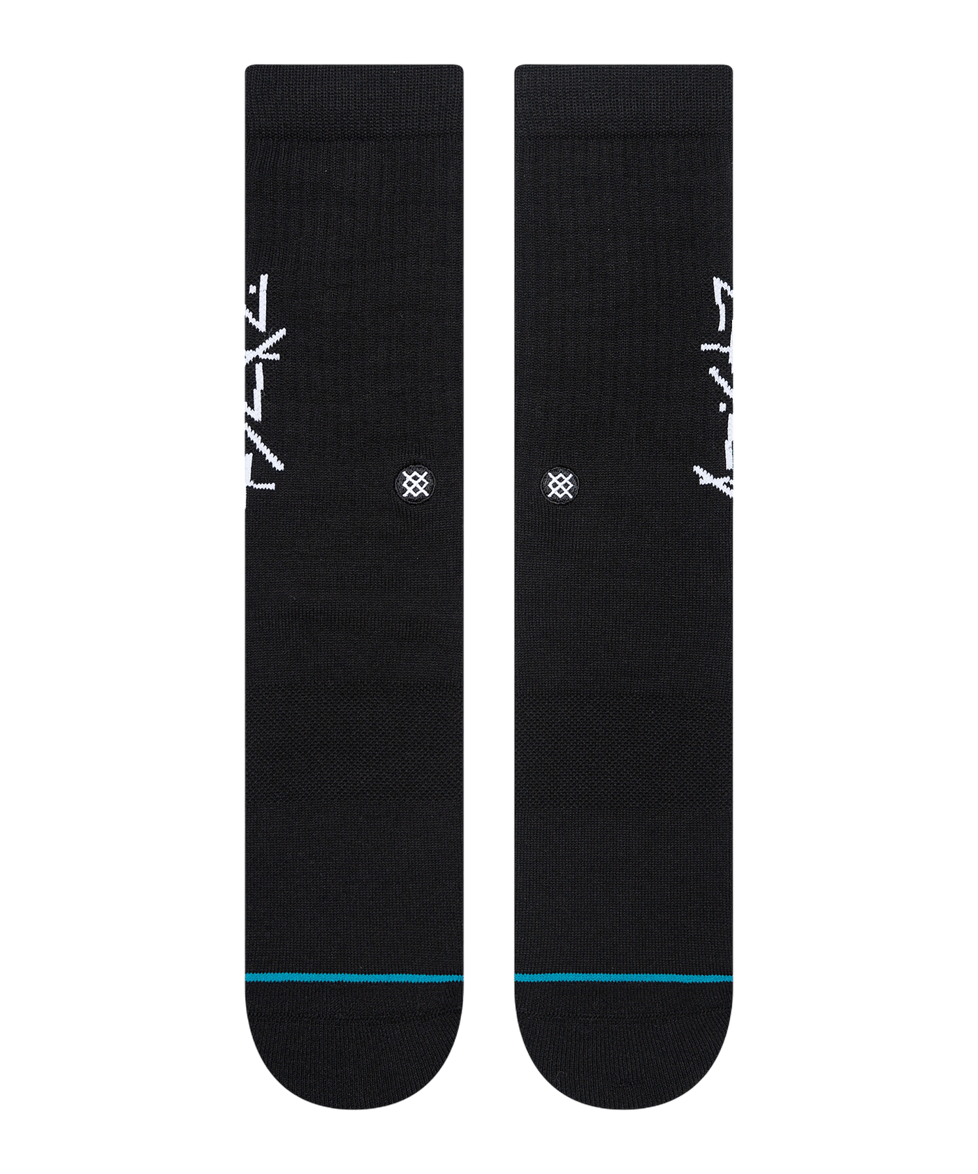 Stance X Icon Socken Schwarz - schwarz