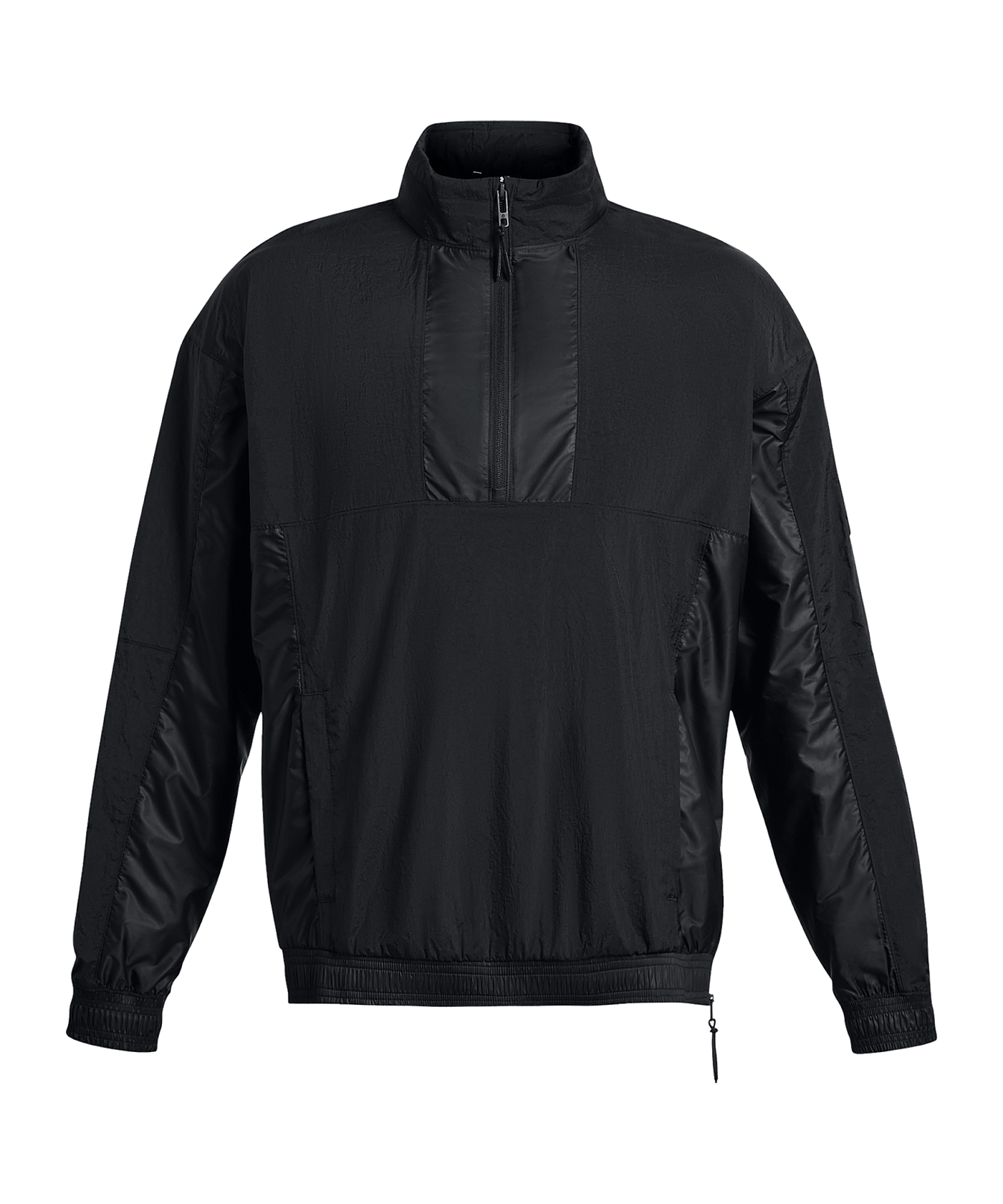 Under Armour Curry Woven HalfZip Jacke Schwarz - schwarz