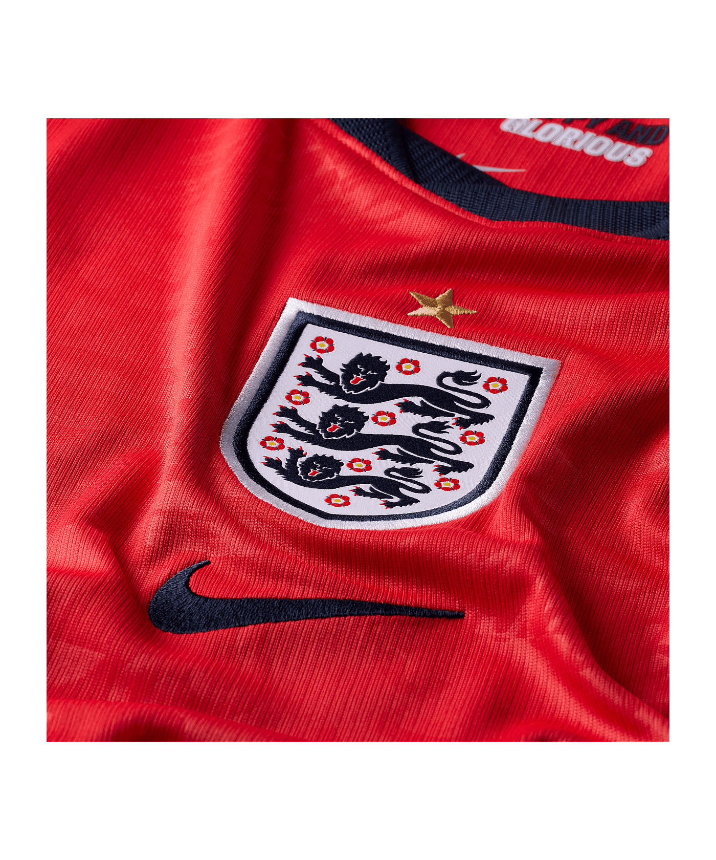 Nike FA England Trikot Away WM 2026 Rot F624 - rot
