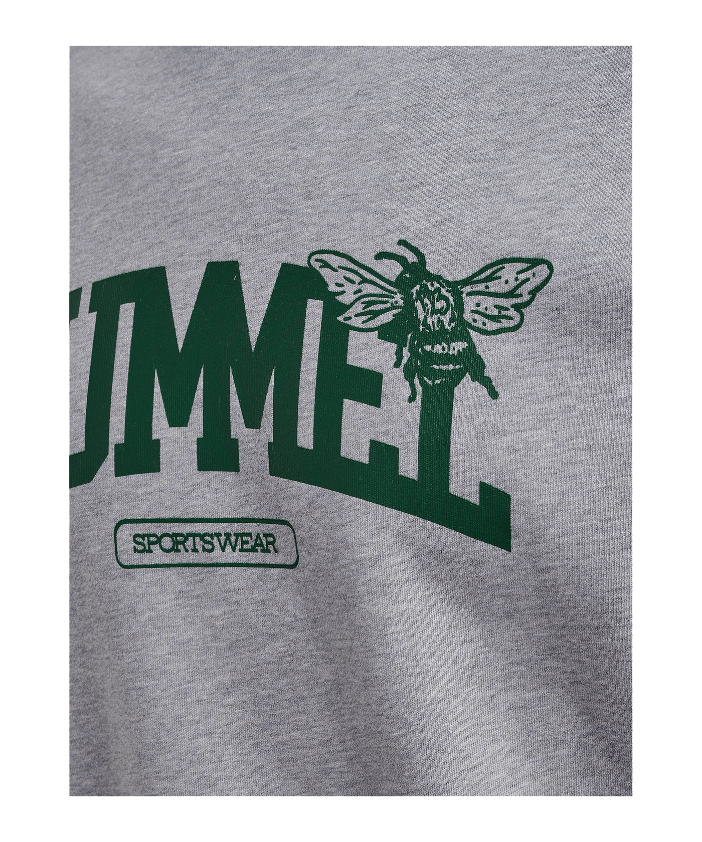 Hummel Loose University Bee Sweatshirt Grau F2006 - grau