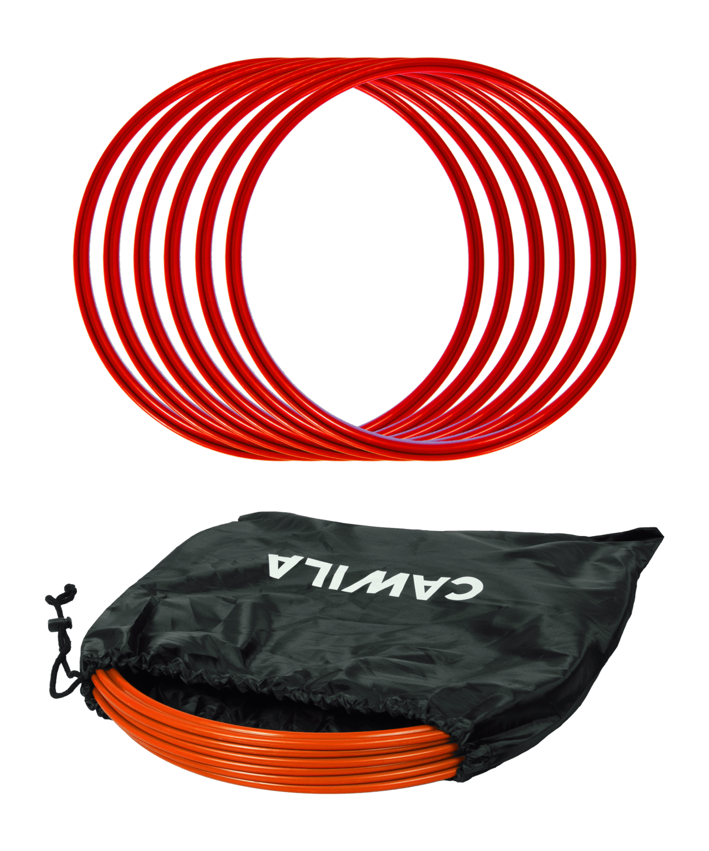 Cawila Koordinationsringe L 10er Set d70cm Rot - rot