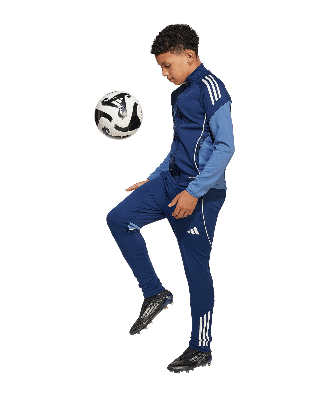 adidas Tiro 25 Competition Trainingsjacke Kids Blau - blau