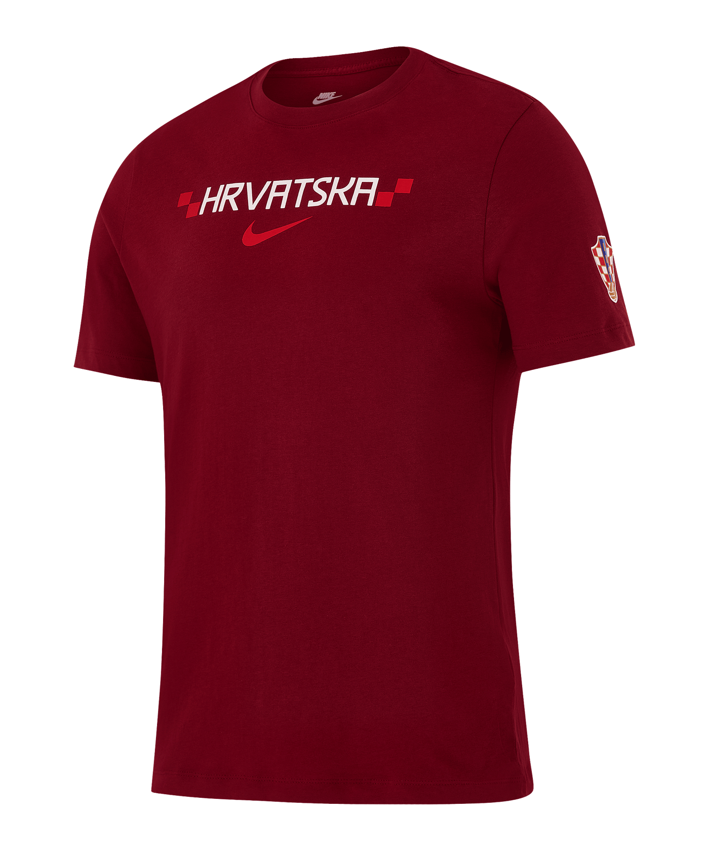 Nike HNS Kroatien Graphic T-Shirt Weiß F677 - weiss