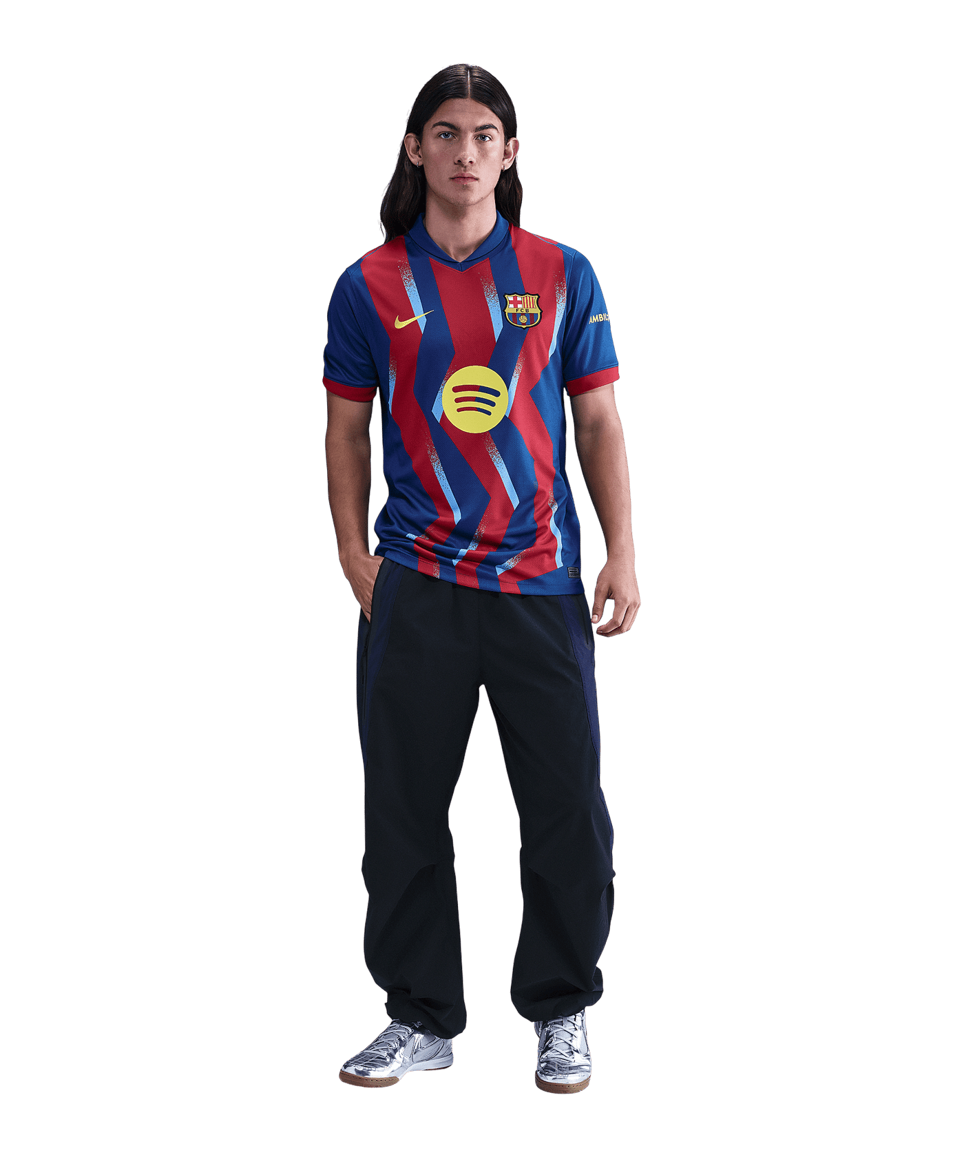 Nike FC Barcelona 4th Trikot 2025/2026 Blau F432 - blau