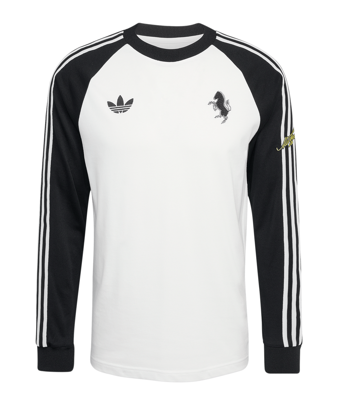 adidas Juventus Turin Originals Longsleeve T-Shirt Weiß - weiss