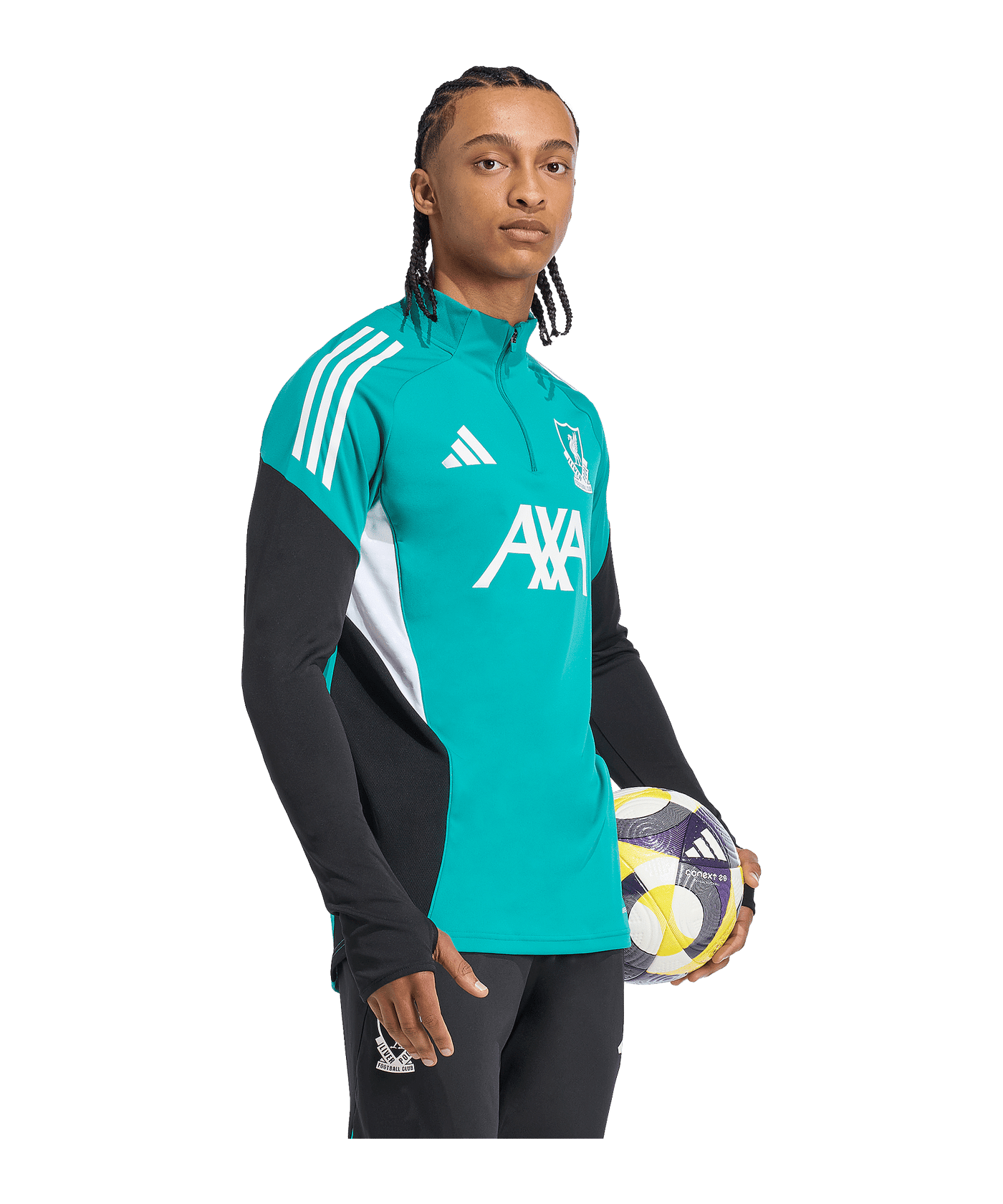 adidas FC Liverpool European Training Sweatshirt 2025/2026 Grün - gruen