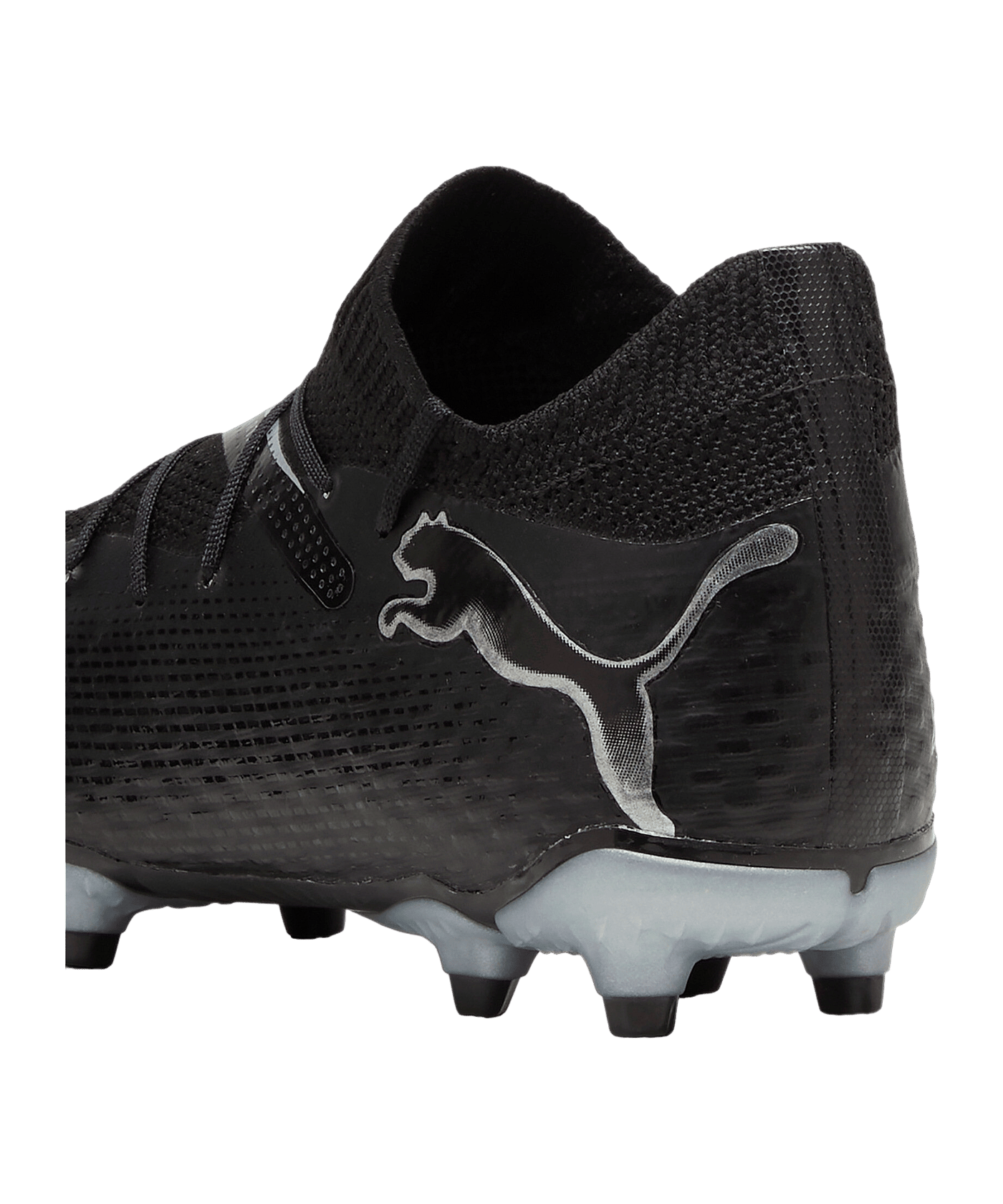 PUMA FUTURE 7 Pro FG/AG Eclipse Jr Kids Schwarz Silber F02 - schwarz