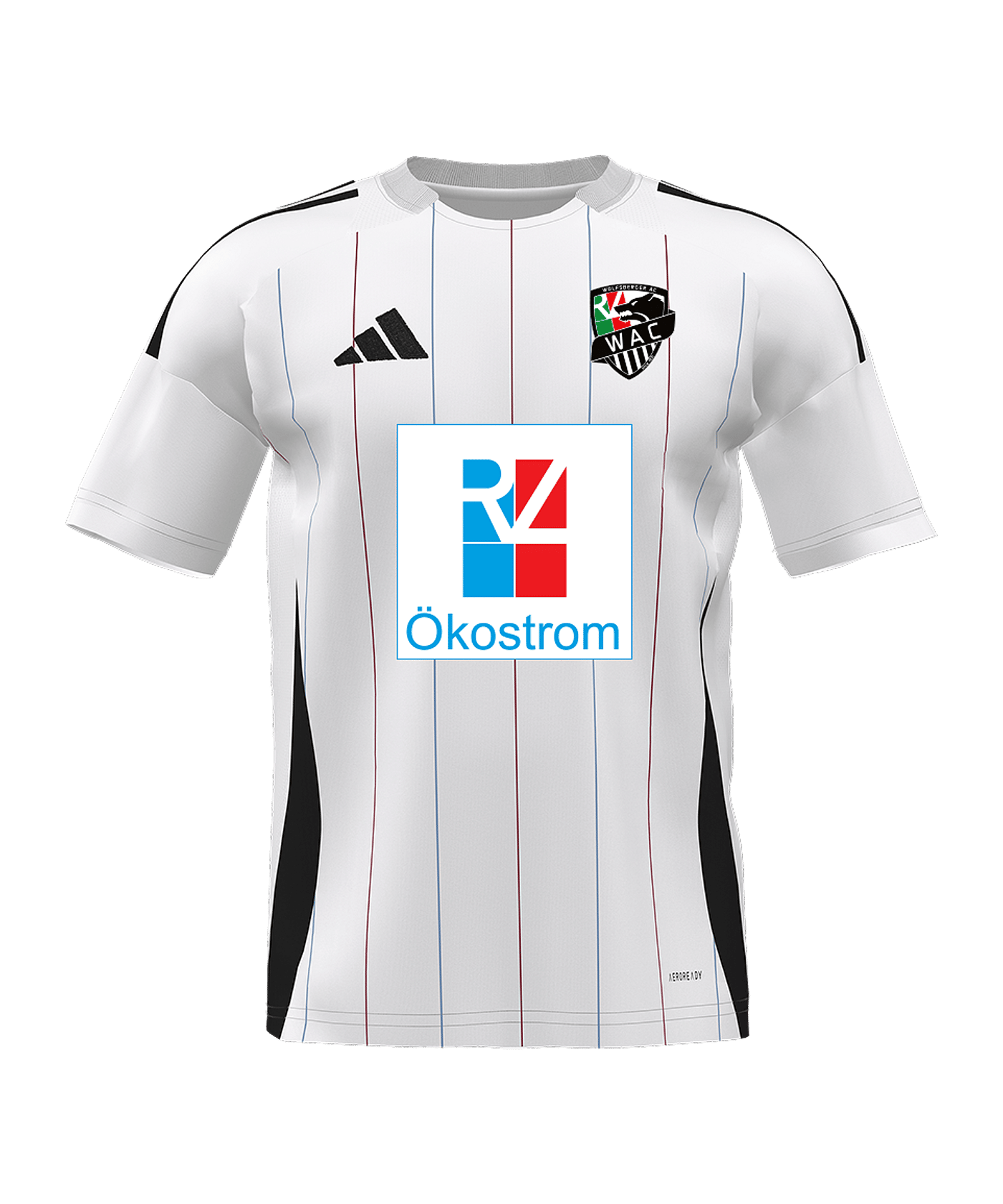 adidas Wolfsberger AC Trikot Home 2025/2026 Weiss - weiss