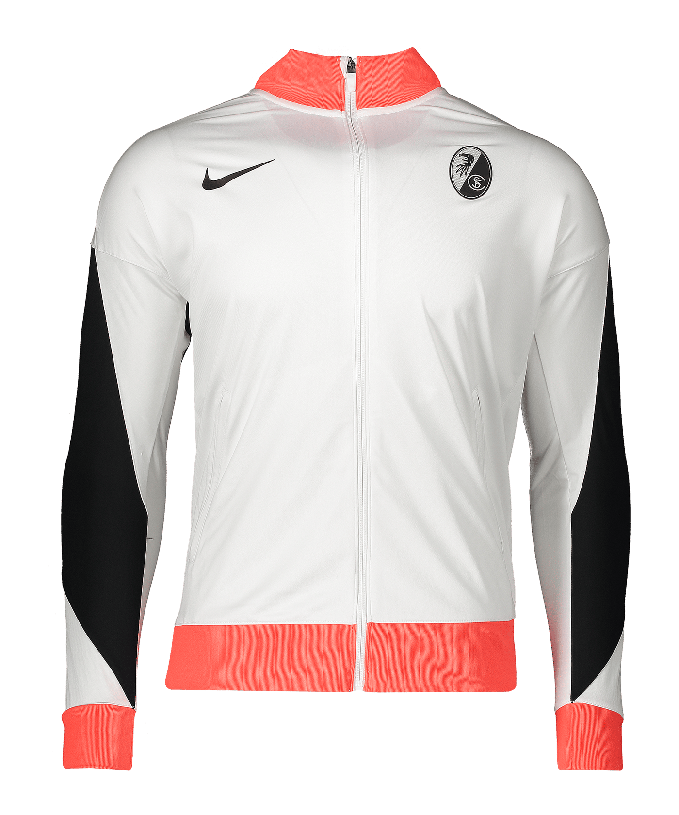 Nike SC Freiburg Trainingsjacke Kids Weiß F100 - weiss