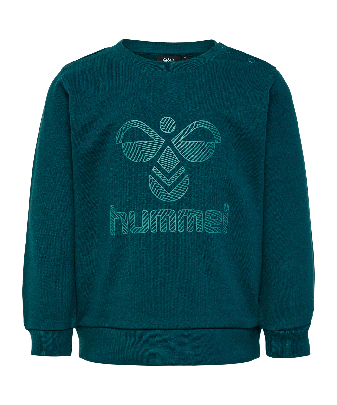 Hummel Fastwo Lime Sweatshirt Kids Blau F6470 - blau