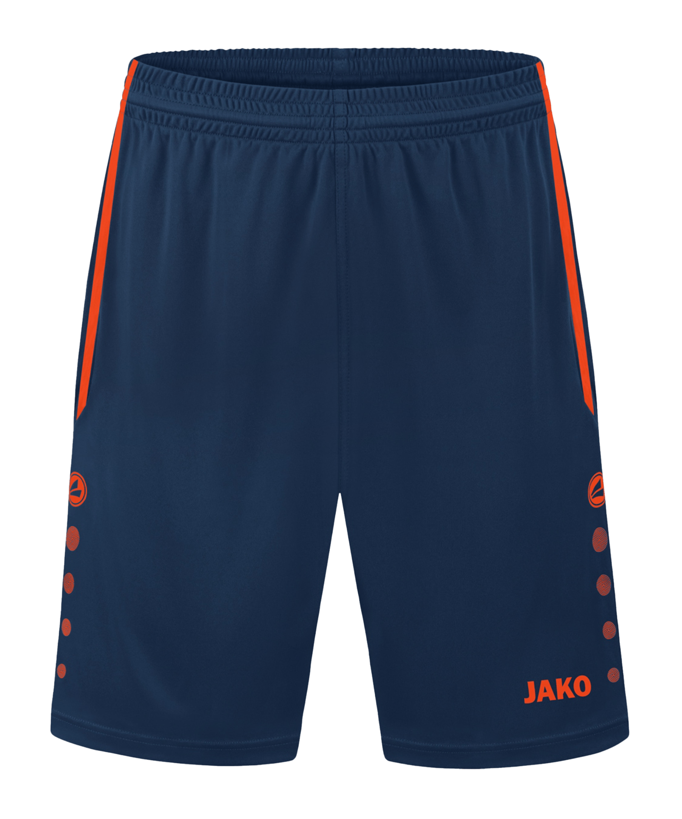 JAKO Allround Trainingsshort Kids Blau Rot F932 - blau