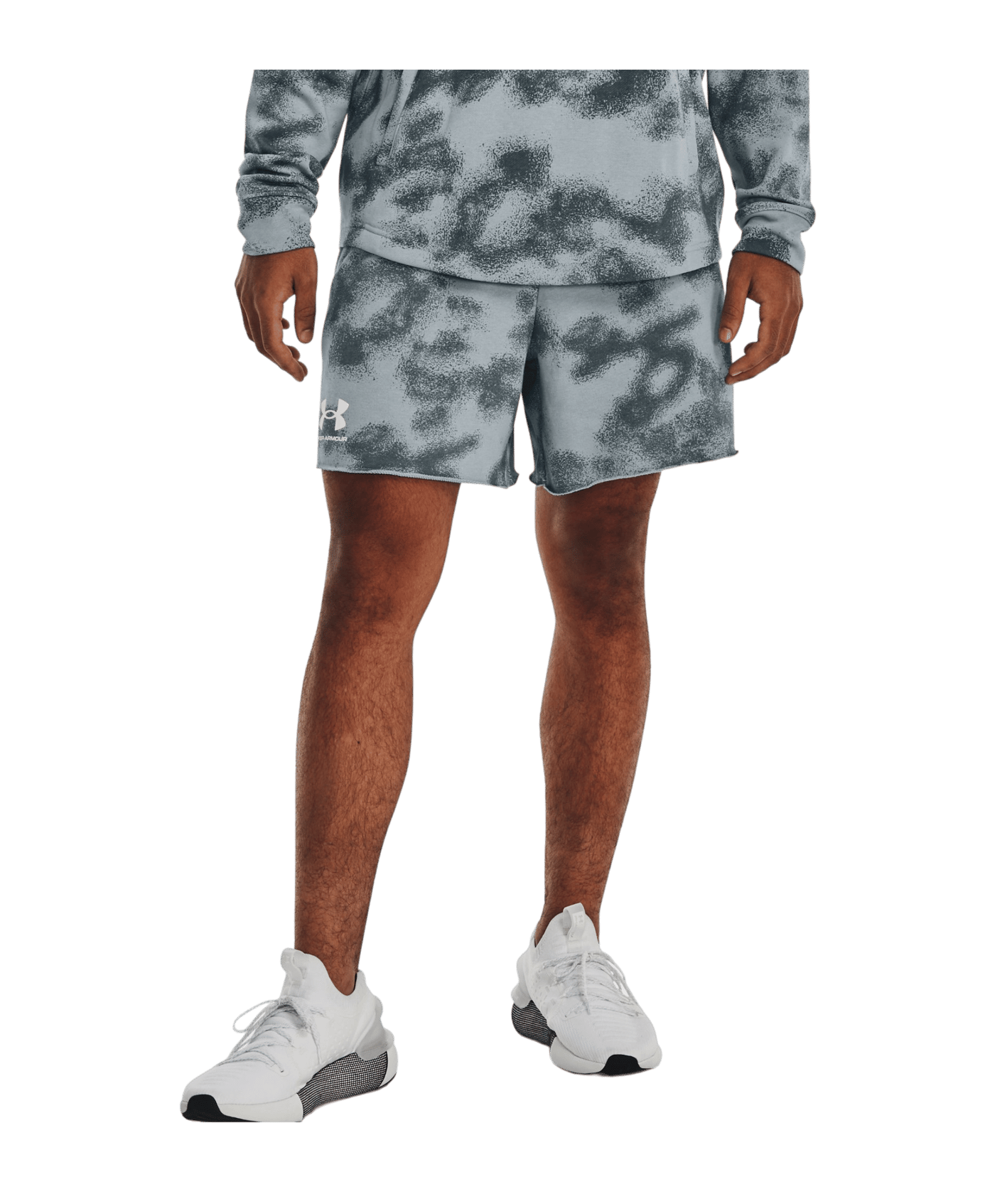Under Armour Rival Terry 6In Short Blau F468 - blau