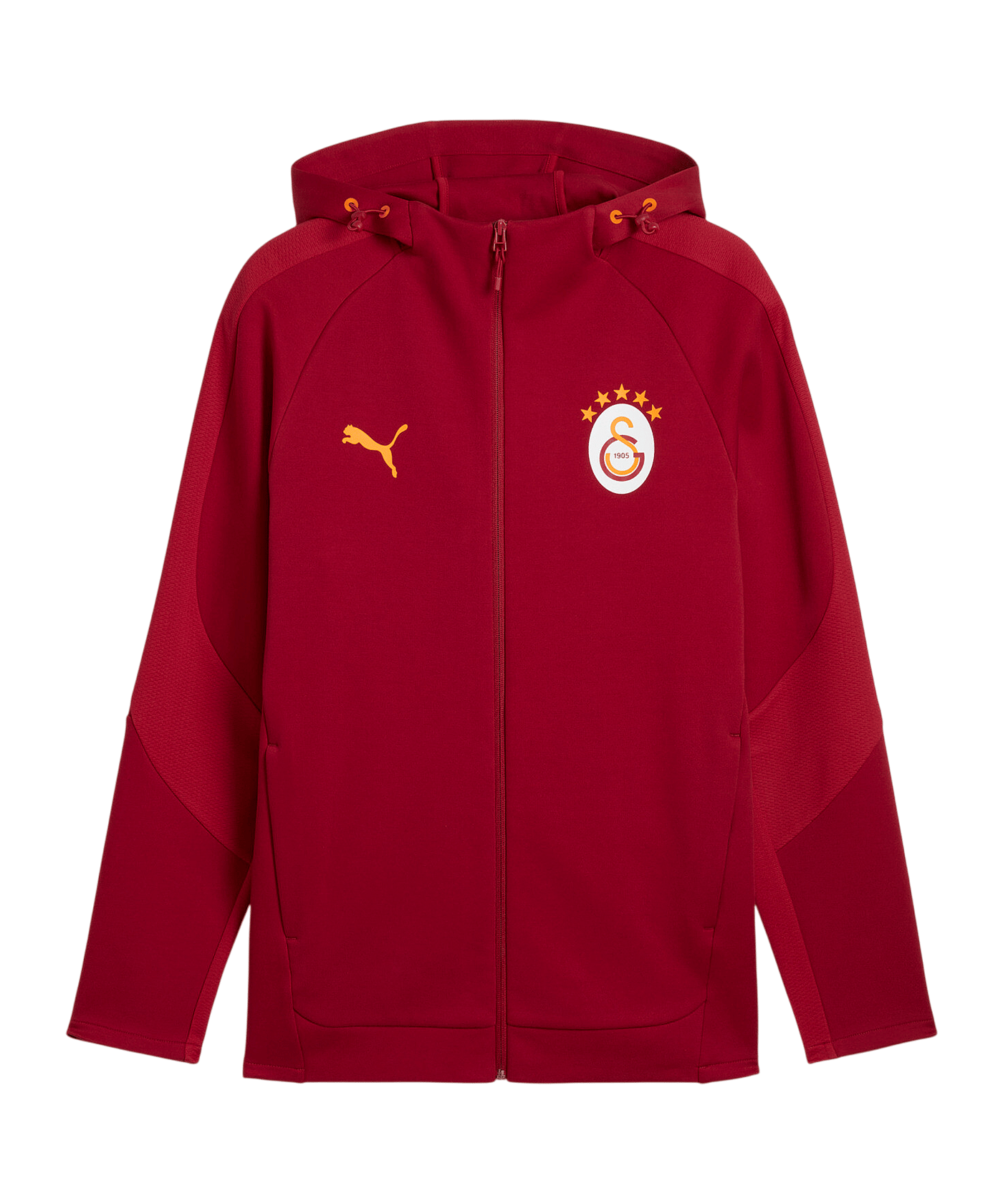 PUMA Galatasaray Istanbul Evostripe Kapuzenjacke Rot F01 - rot
