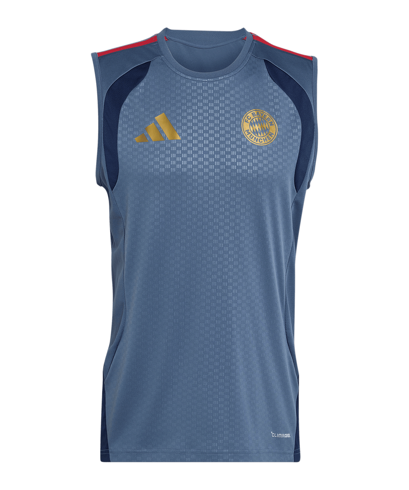 adidas FC Bayern München Sleeveless Trainingsshirt 2026/2027 Blau - blau
