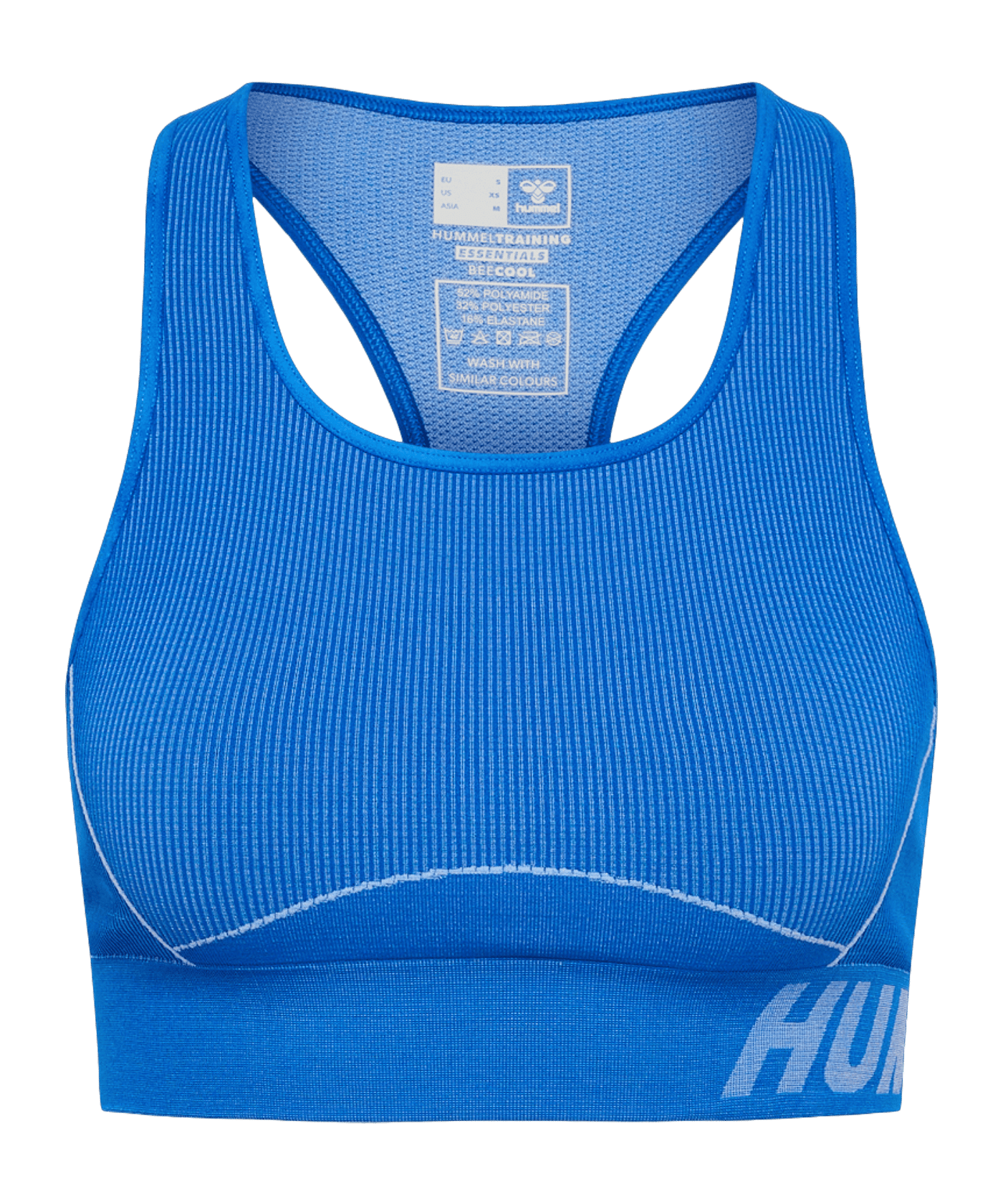 Hummel Te Christel Seamless Sports Tanktop Damen Blau F7216 - blau