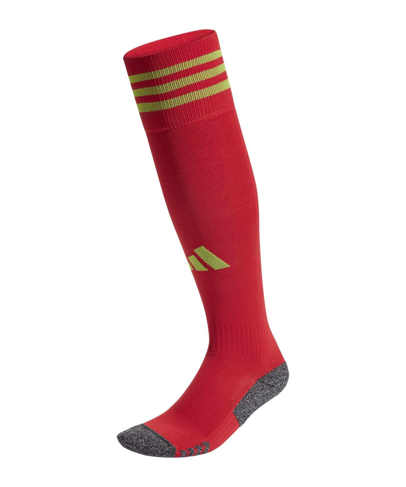 adidas Adisock 23 Strumpfstutzen Rot Grün Grau - rot