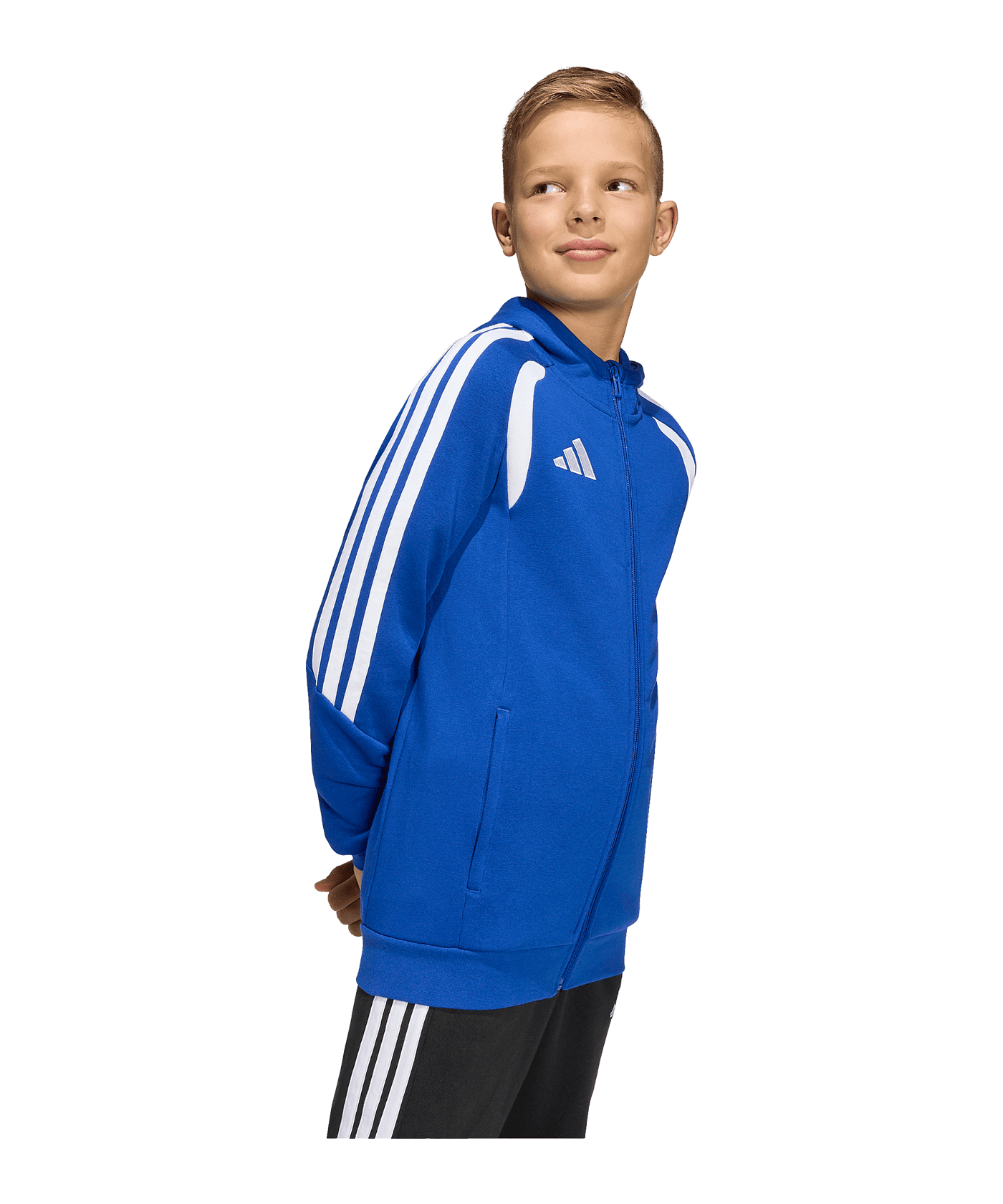 adidas Tiro 26 League Kapuzenjacke Kids Blau - blau