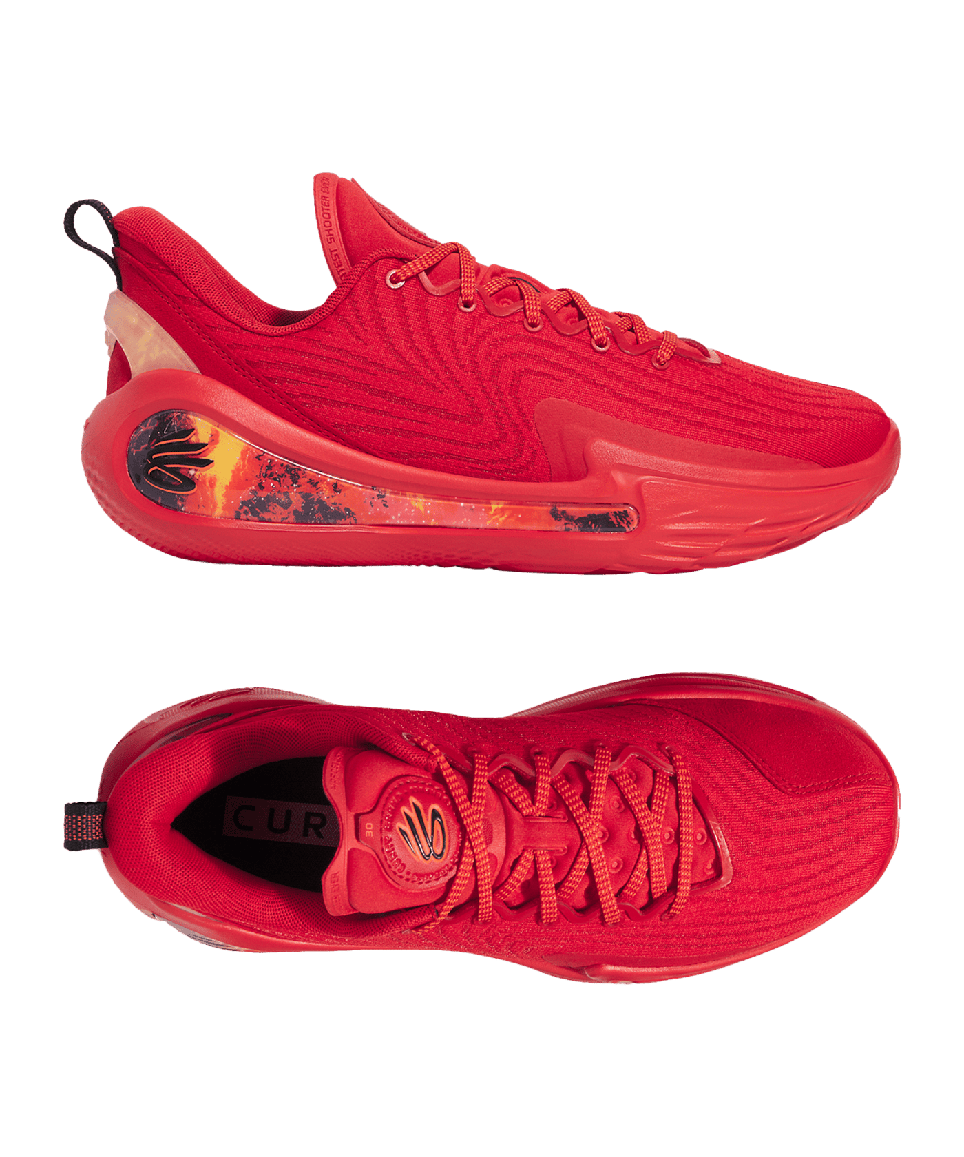 Under Armour CURRY 12 SN Rot F600 | Hallenschuhe | Indoor Schuhe