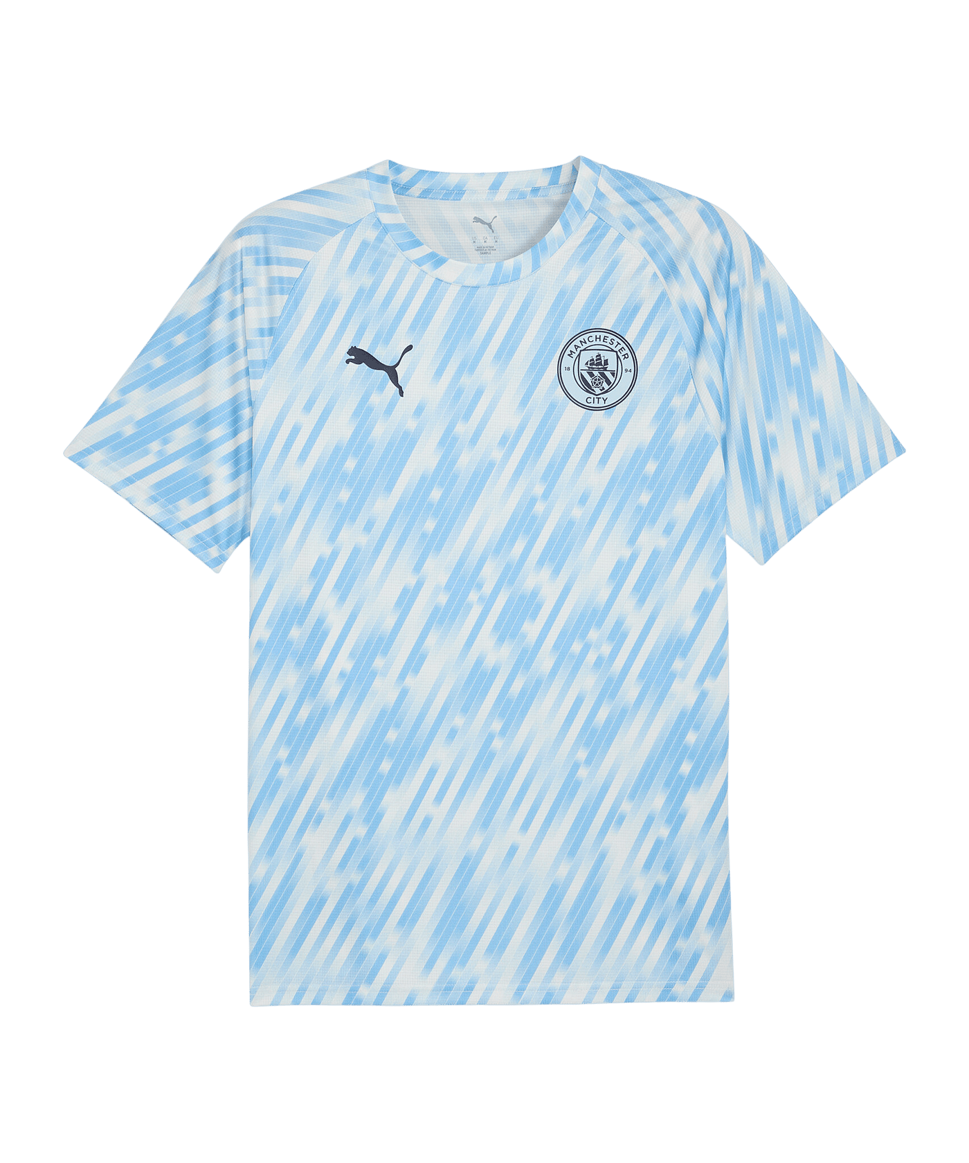 PUMA Manchester City Warm Up T-Shirt Blau F10 - blau