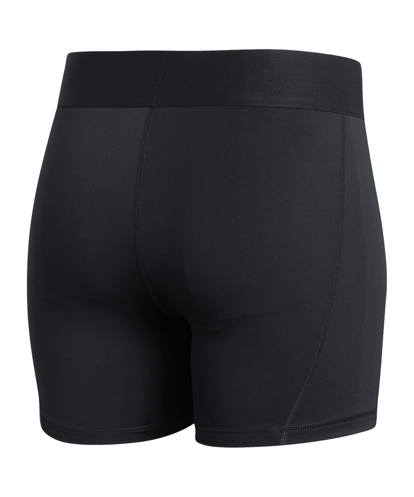 adidas Techfit Volleyball Short Schwarz Weiss - schwarz