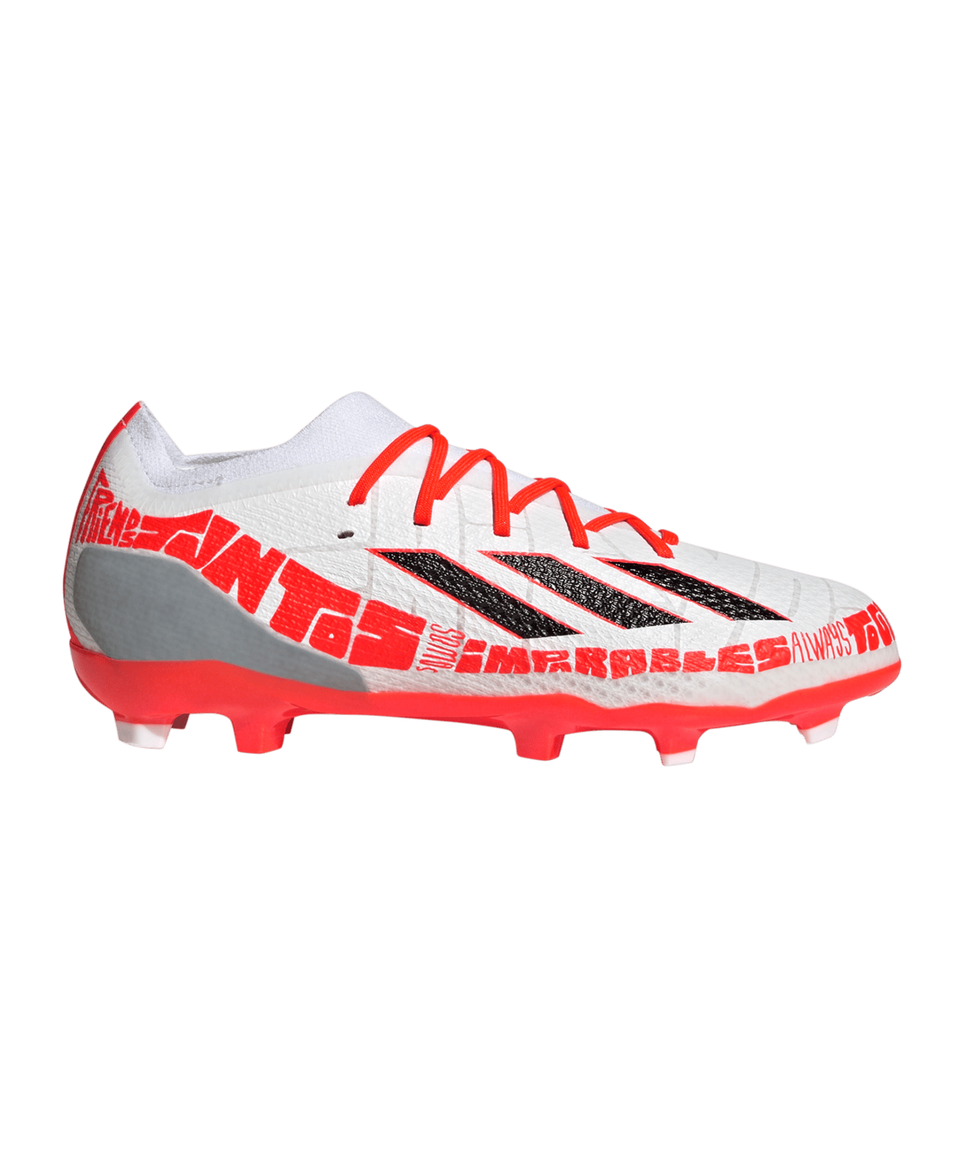 adidas X Speedportal Messi.1 FG Kids Balon te Adoro Weiss Schwarz Rot - weiss