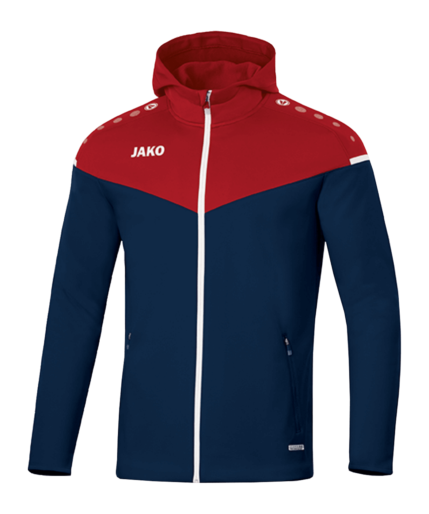 JAKO Champ 2.0 Kapuzenjacke Damen Blau F91 - blau