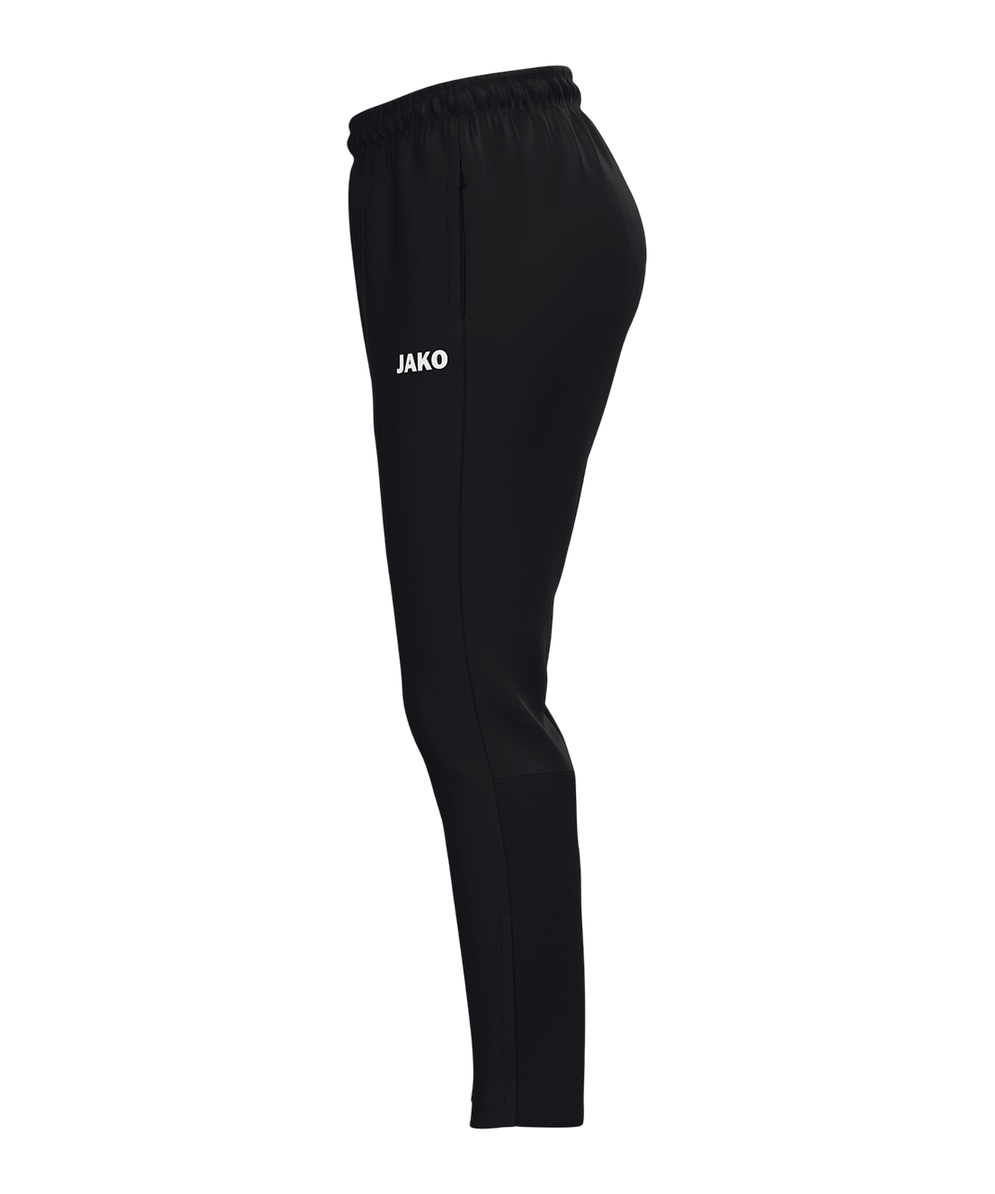 JAKO One Kurzgröße Trainingshose Damen Schwarz F800 - schwarz