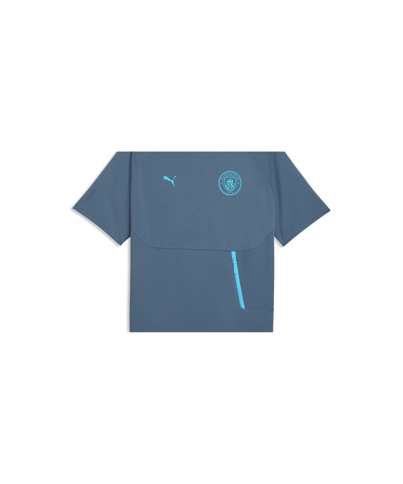 PUMA Manchester City PUMATECH Pocket T-Shirt Grau F26 - grau