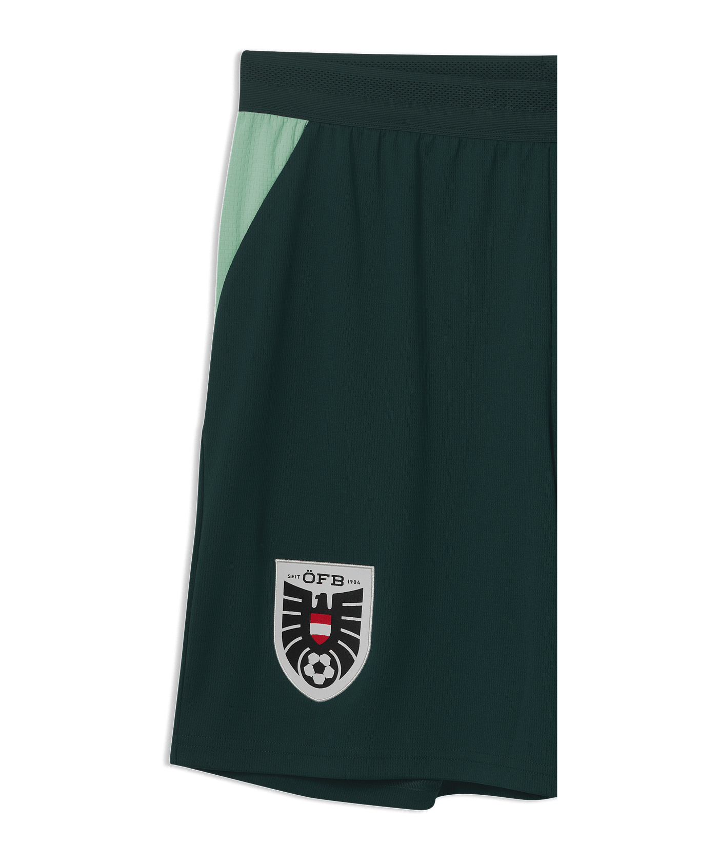 PUMA ÖFB Österreich Short Away WM 2026 Kids Grün F04 - gruen