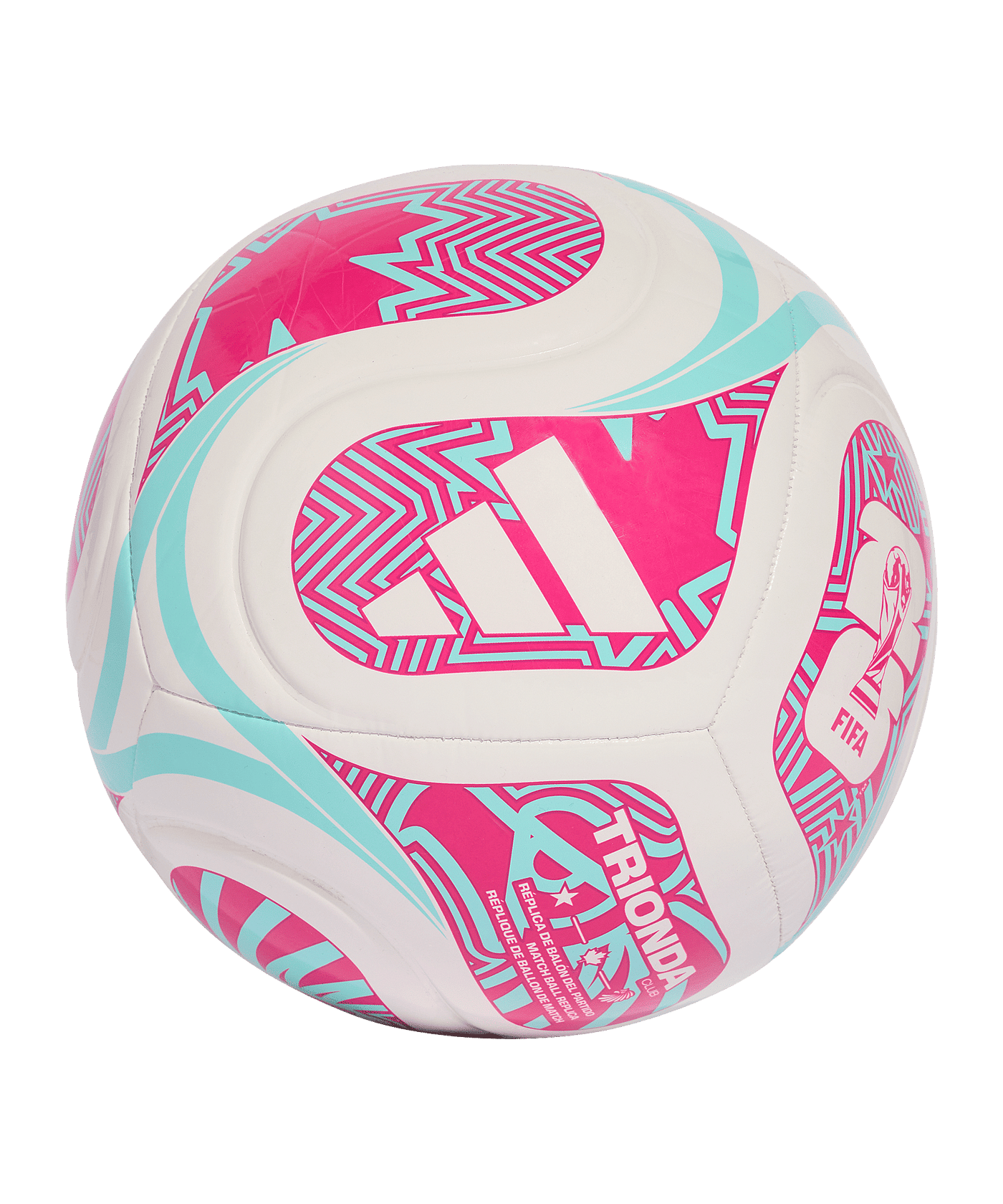 adidas FIFA Trionda Trainingsball WM 2026 Weiß - weiss