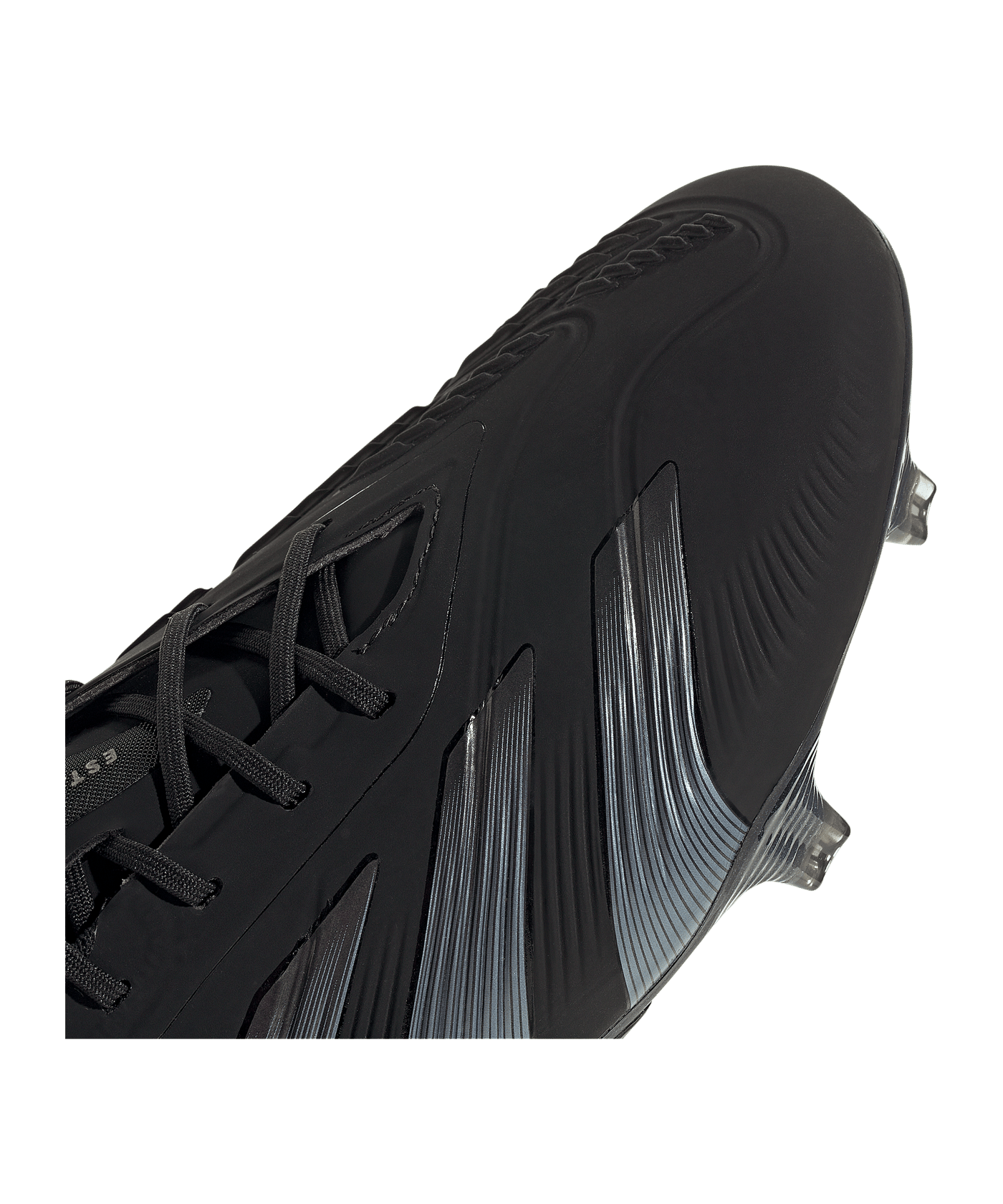adidas Predator Elite FG Dark Spark Schwarz Grau - schwarz