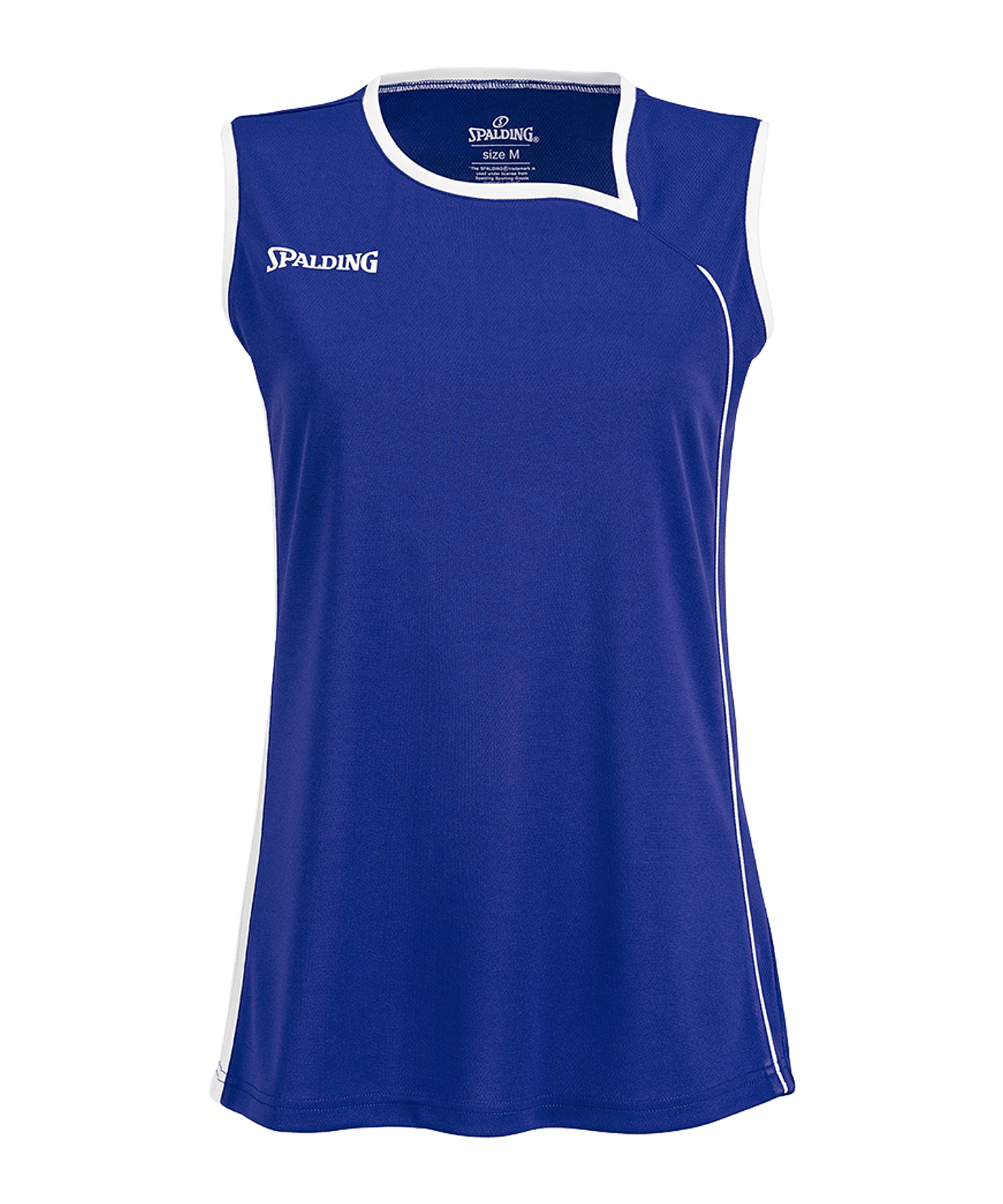 Spalding 4HER II Tank Top Damen Blau Weiss F02 - blau