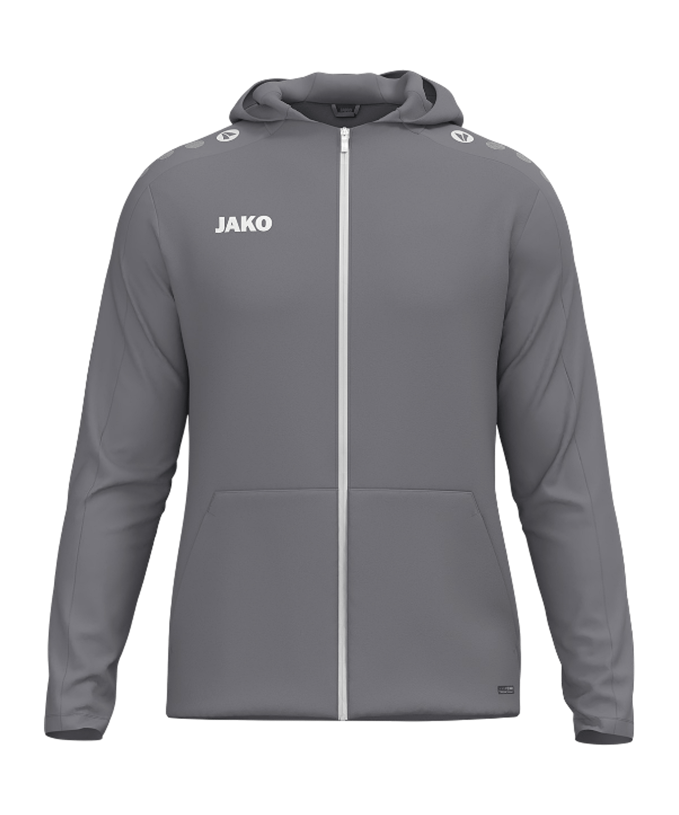 JAKO One Kapuzenjacke Kids Grau F825 - grau