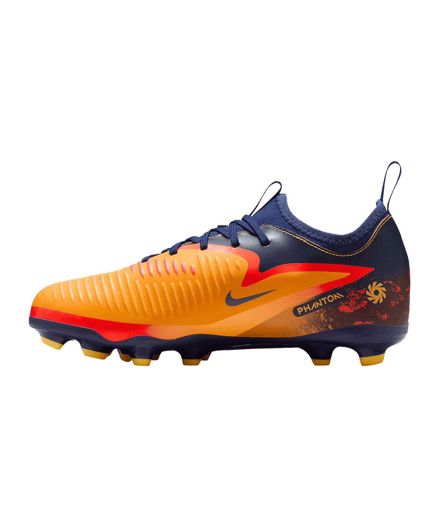 Nike Phantom 6 Low Academy FG/MG Erling Haaland Force 9 Kids Orange F800 - orange