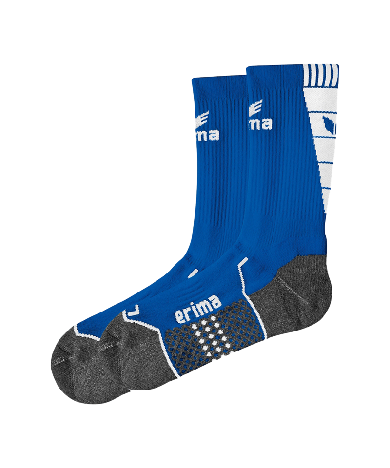 Erima Short Socks Trainingssocken Blau Weiss - blau