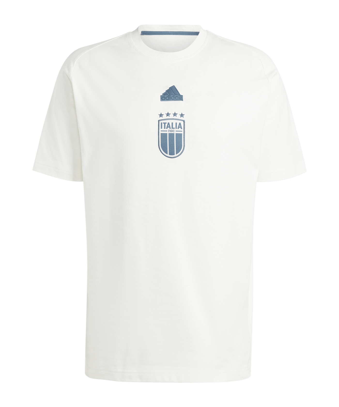 adidas Italien Travel T-shirt EM 2024 Weiss - weiss