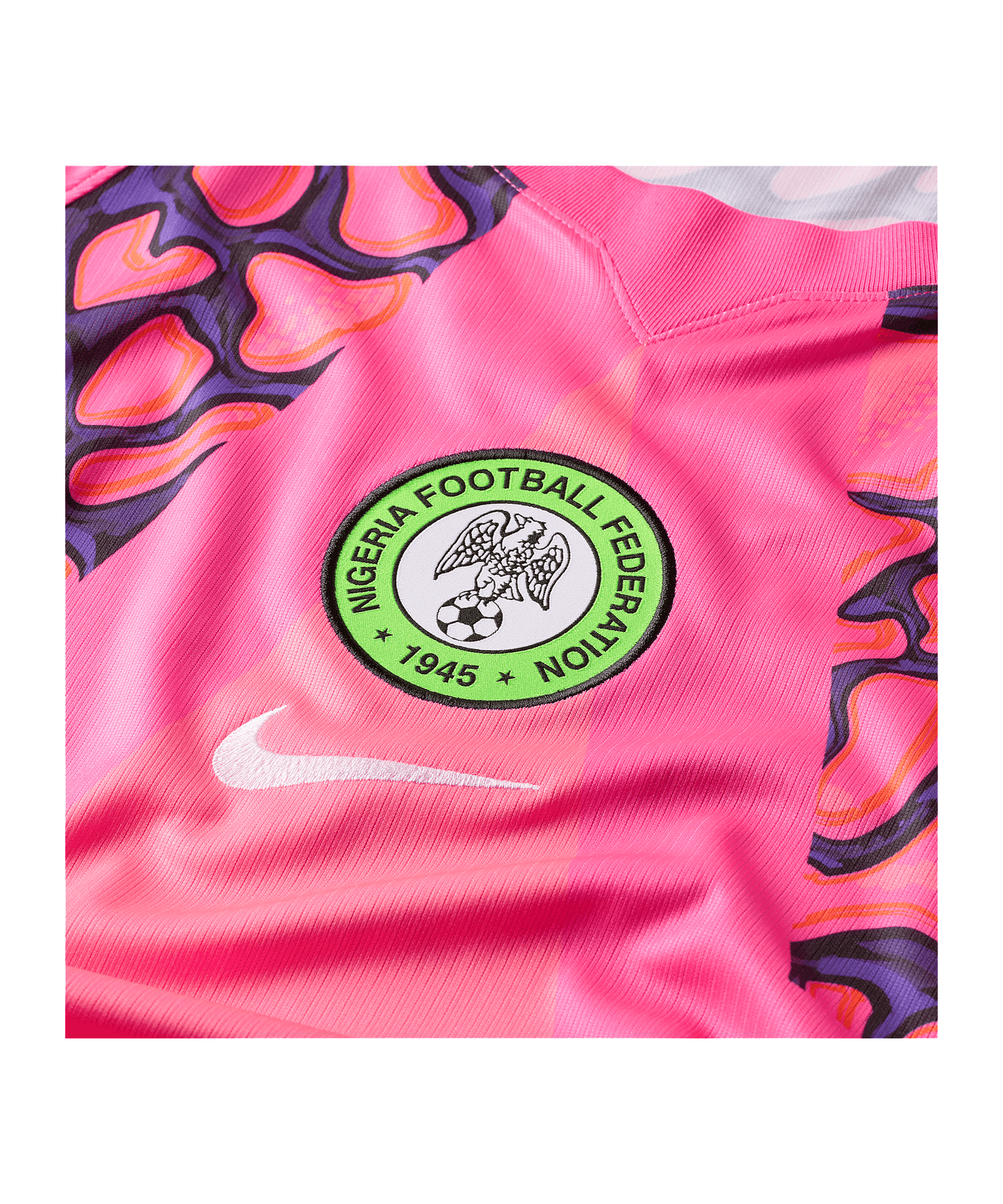 Nike NFF Nigeria Torwarttrikot WM 2026 Rosa F645 - rosa