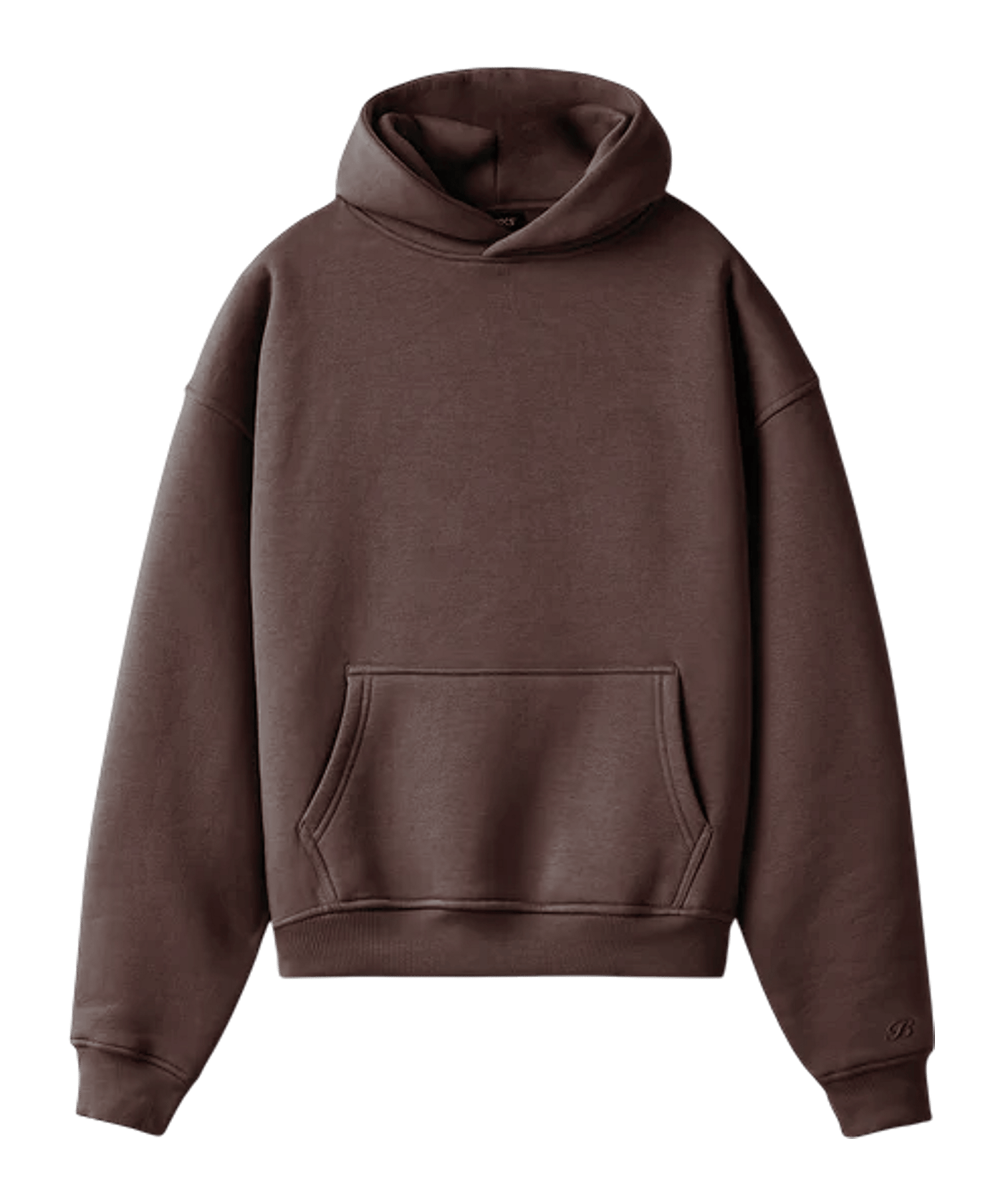 Burocs Basic Hoody Braun - braun