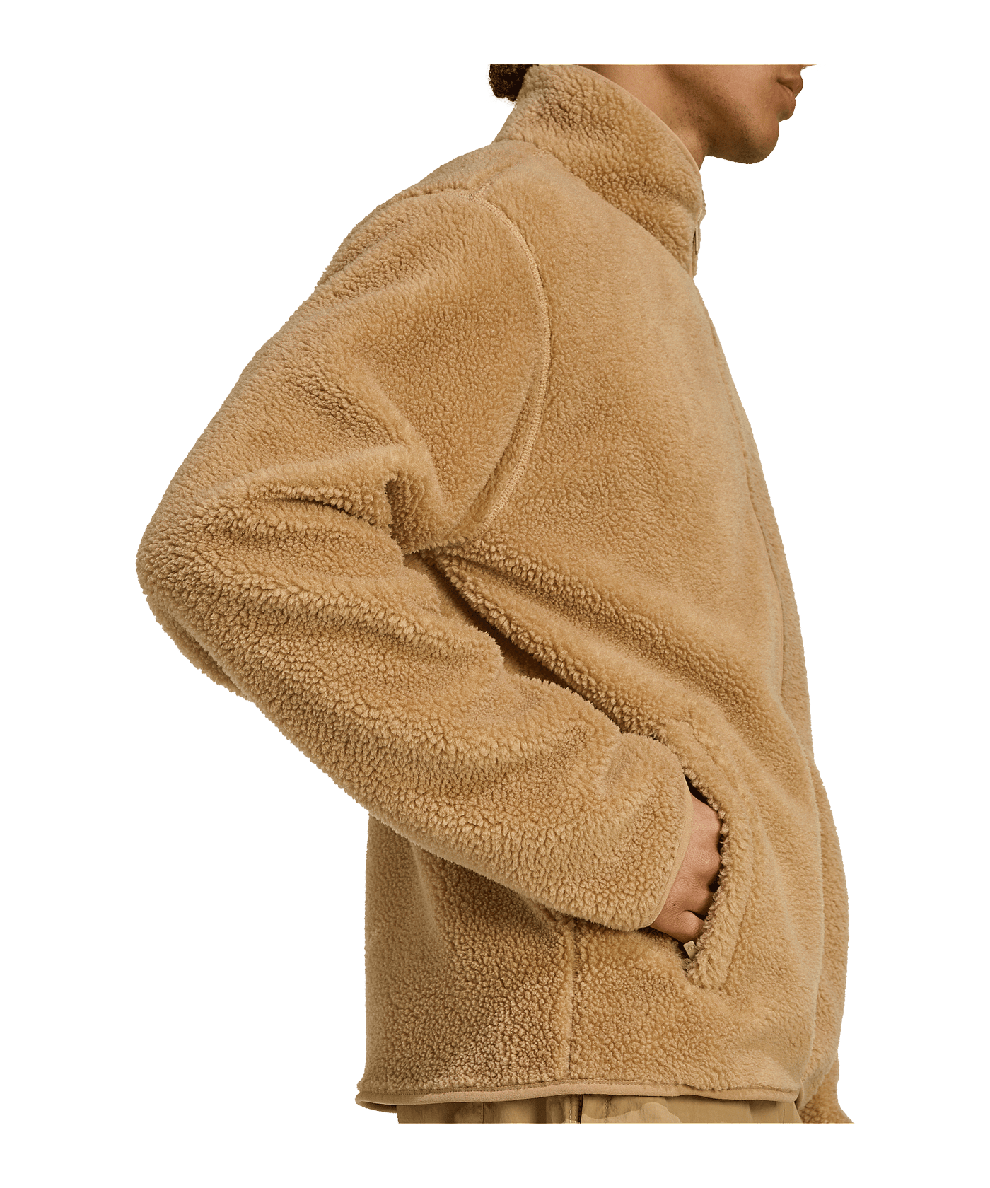 adidas Originals Trefoil Essentials Teddy Fleece Sweatshirt Braun - braun