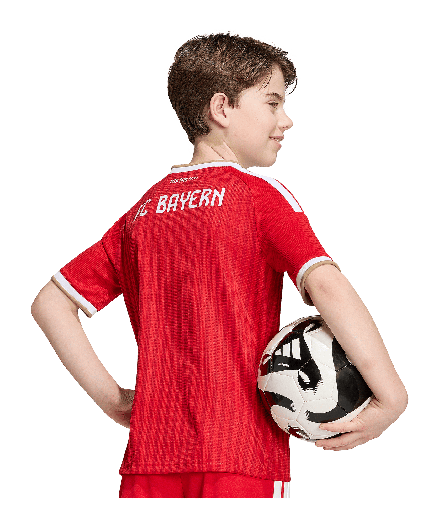 adidas FC Bayern München Trikot Home 2026/2027 Kids Rot - rot