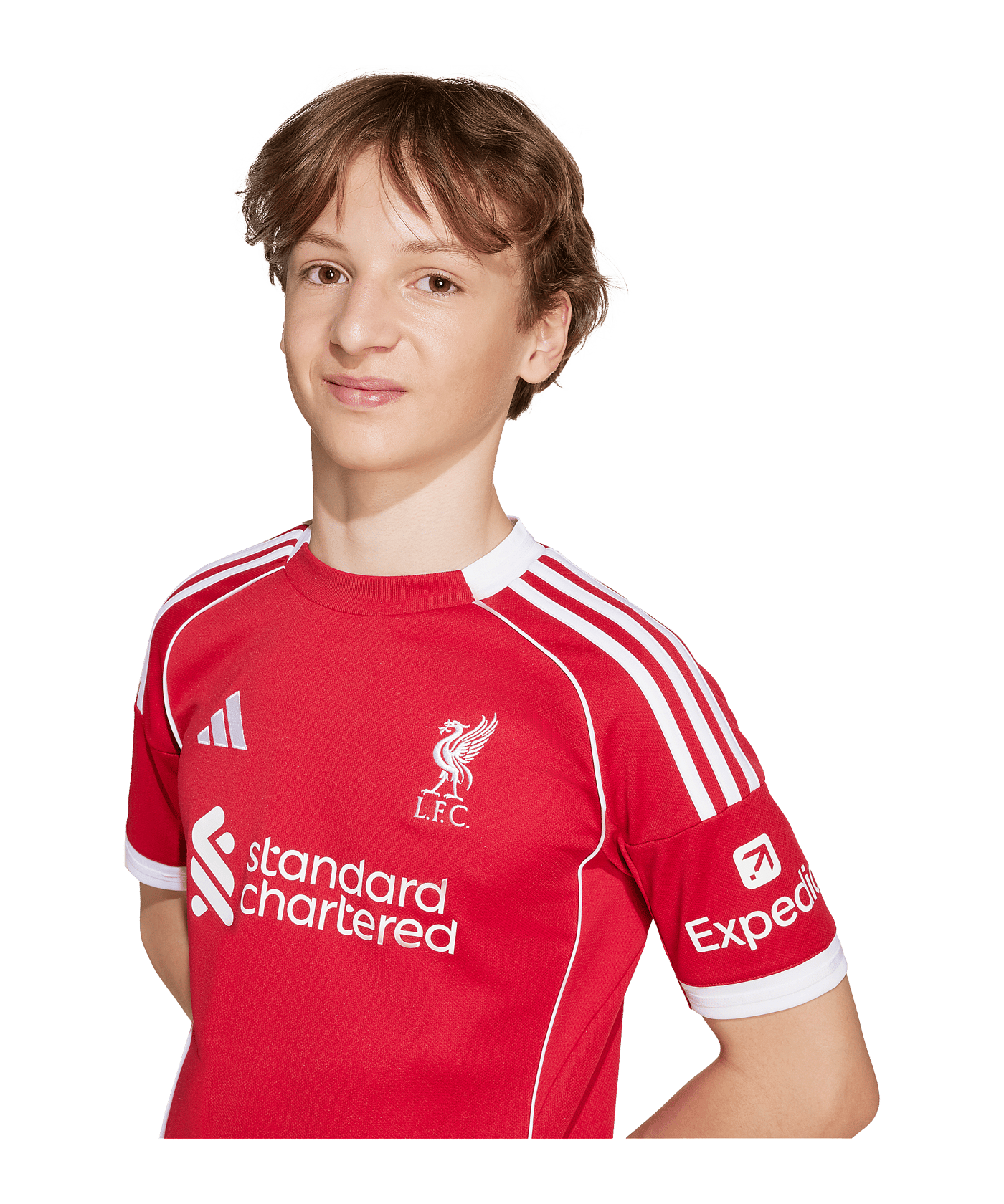 adidas FC Liverpool Trikot Home 2025/2026 Kids Rot - rot