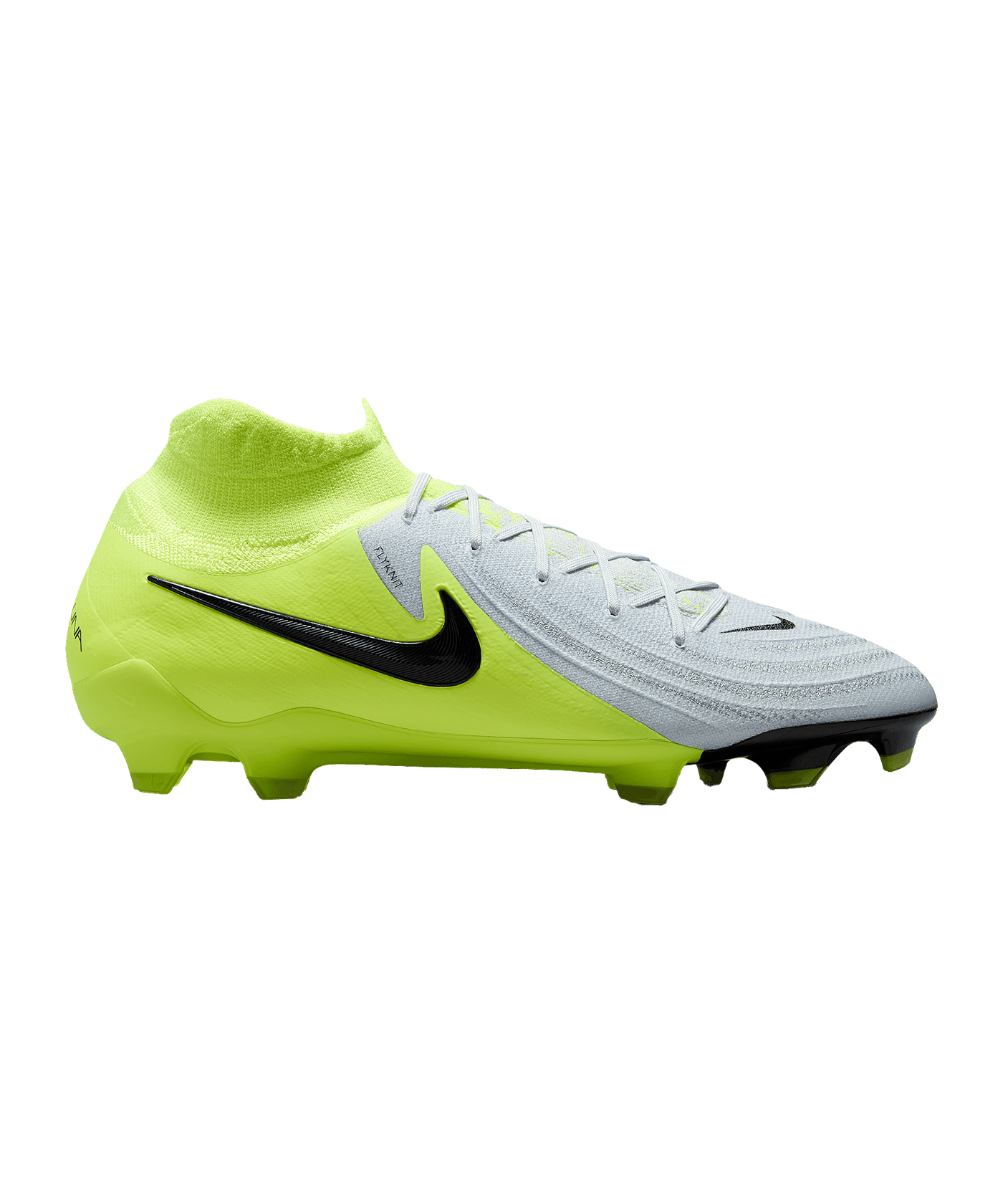 Nike Phantom Luna II Pro FG Mad Voltage Silber Schwarz F003 - silber