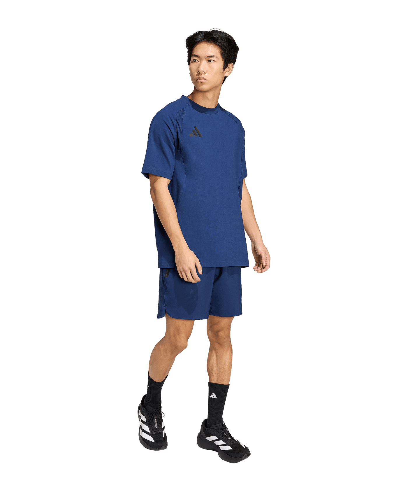 adidas Tiro Travel Woven Short Dunkelblau - schwarz