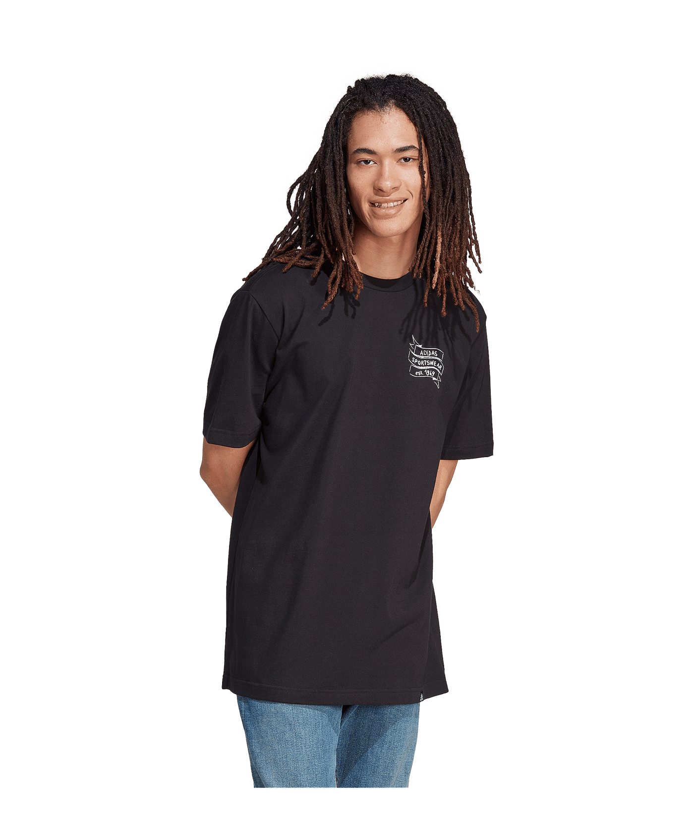 adidas Sportswear Graphic Love T-Shirt Schwarz - schwarz