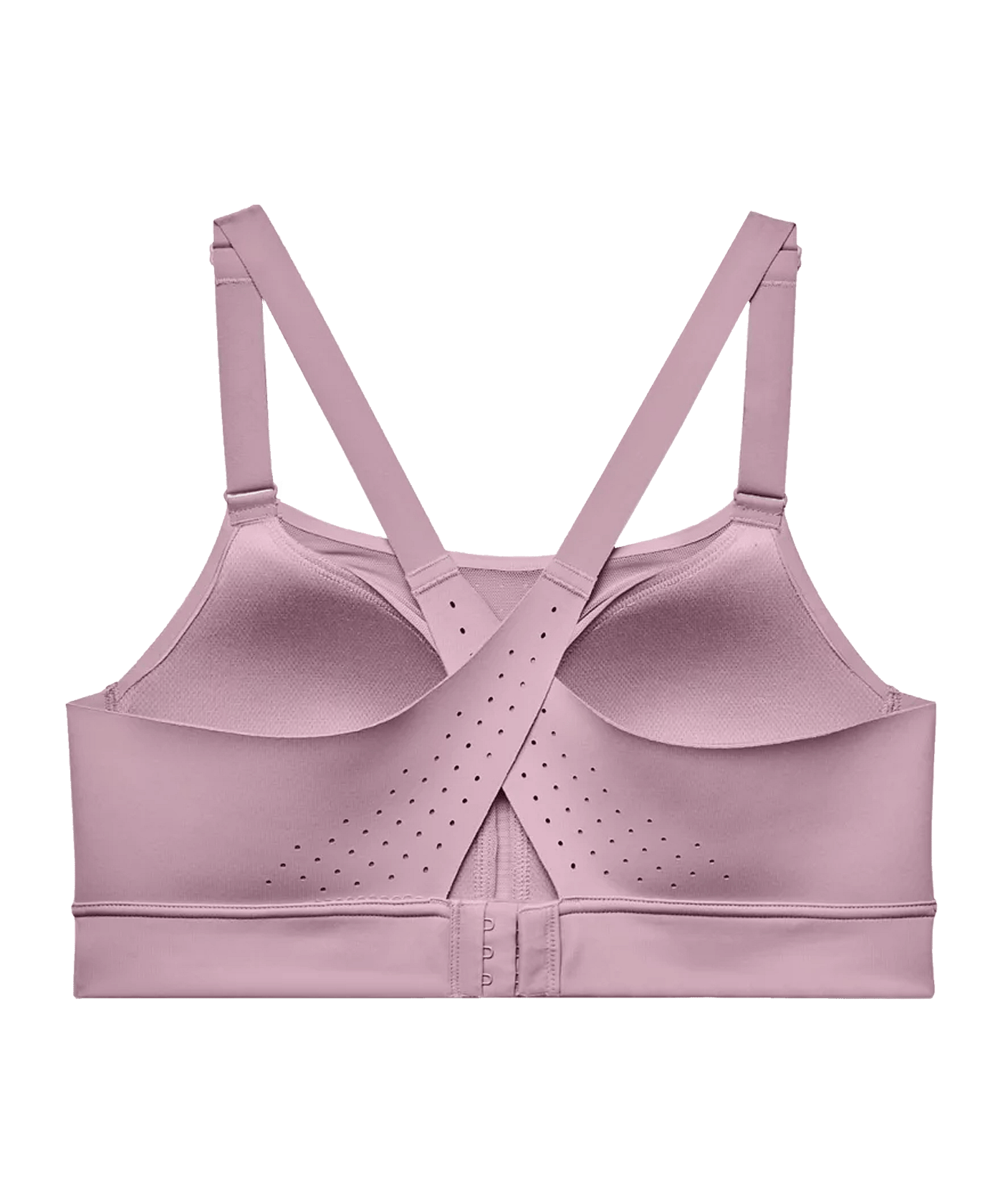 Under Armour Rush High Sport-BH Damen Pink F698 - rosa