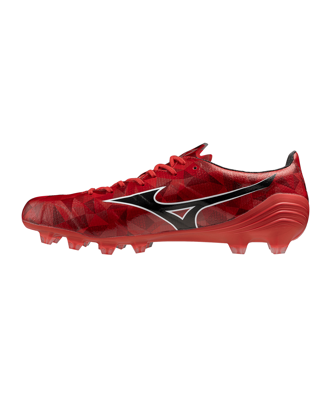 Mizuno Alpha II Elite FG Ruby Red 40th Anniversary Rot F60 - rot