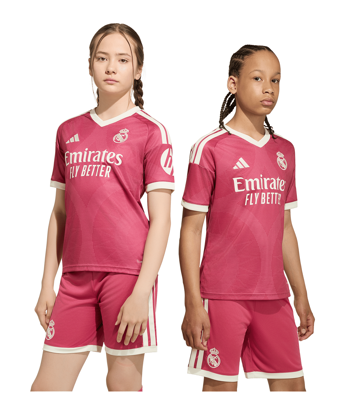 adidas Real Madrid Trikot 3rd 2026/2027 Kids Rosa - rosa